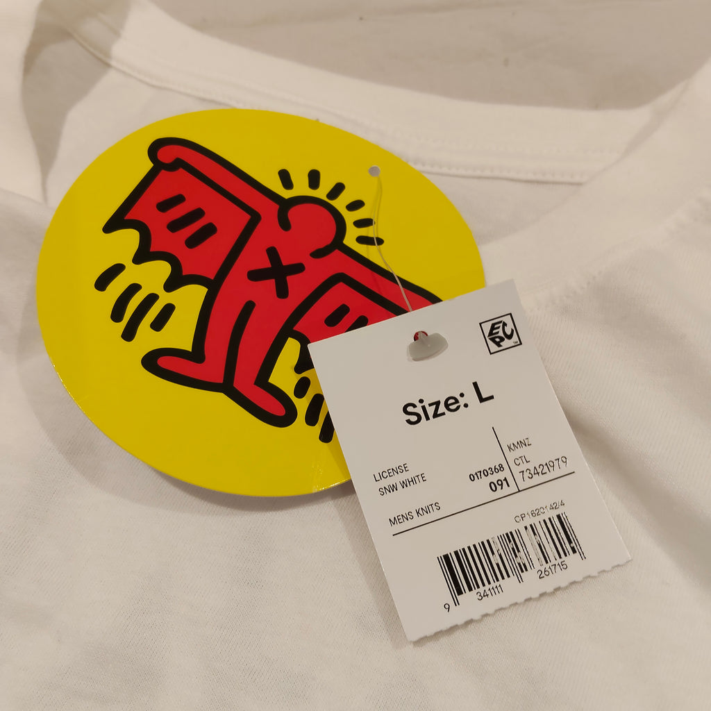 New KEITH HARING tee size L Mens