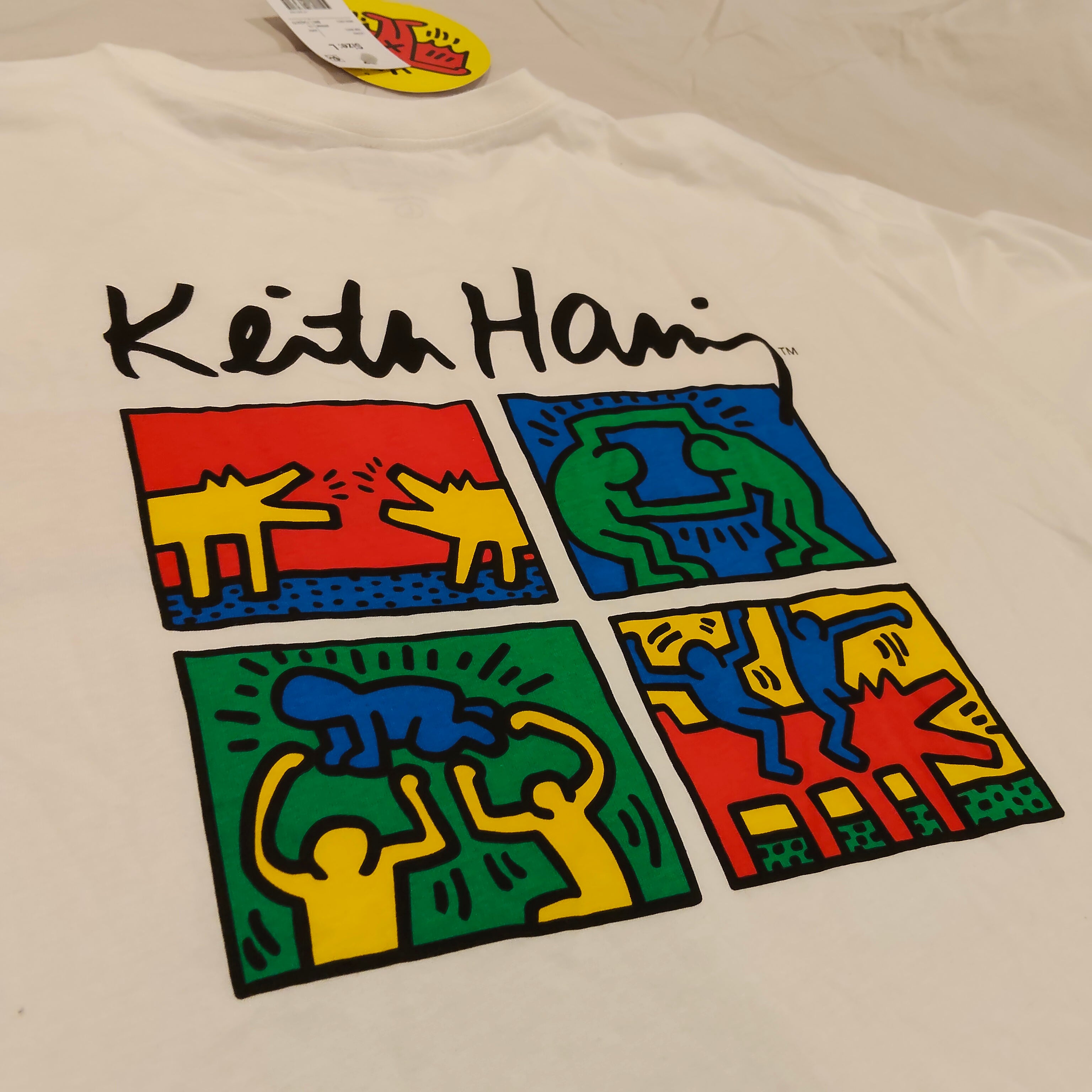 New KEITH HARING tee size L Mens