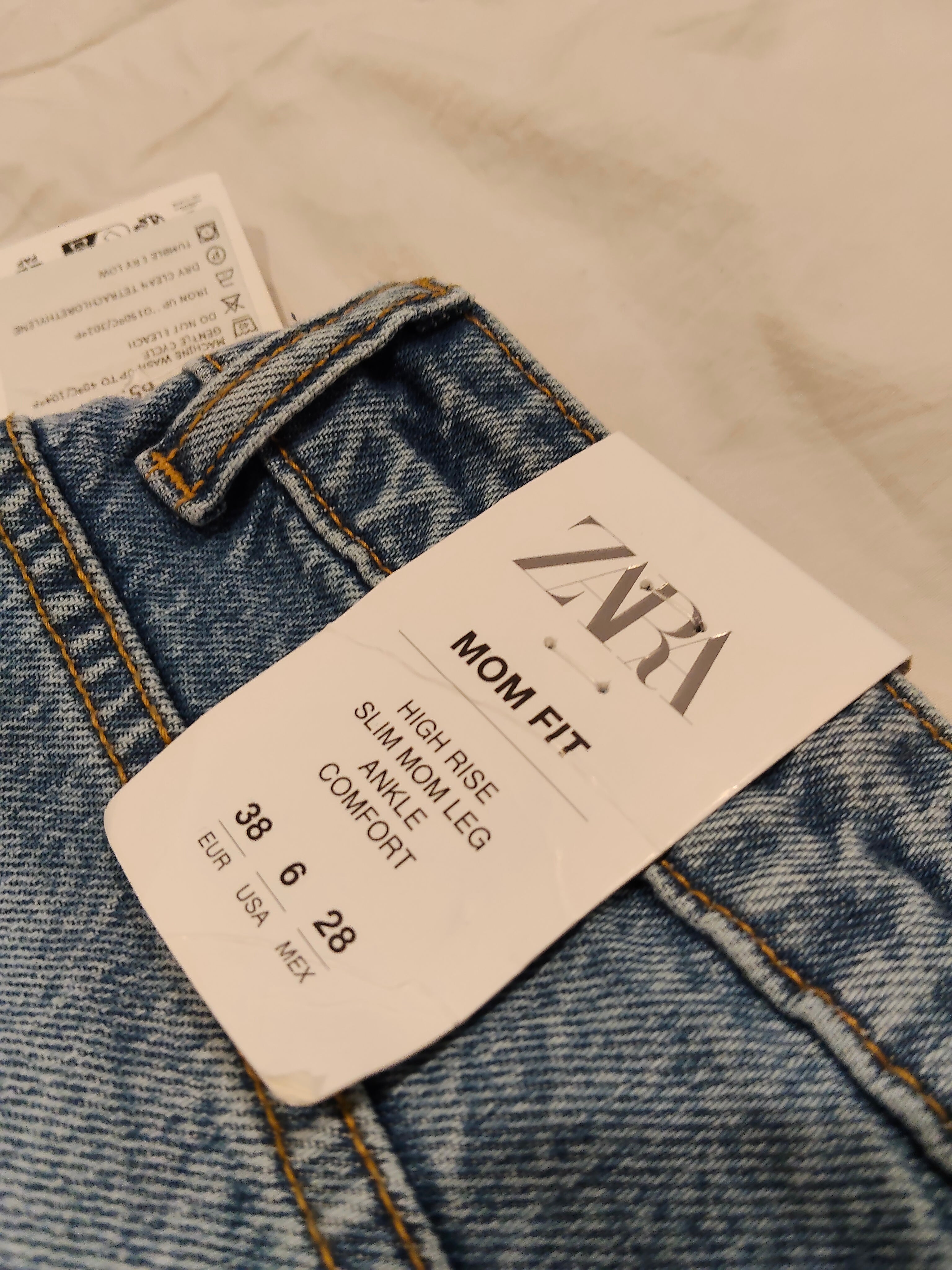 New ZARA mom jeans size 38 Women