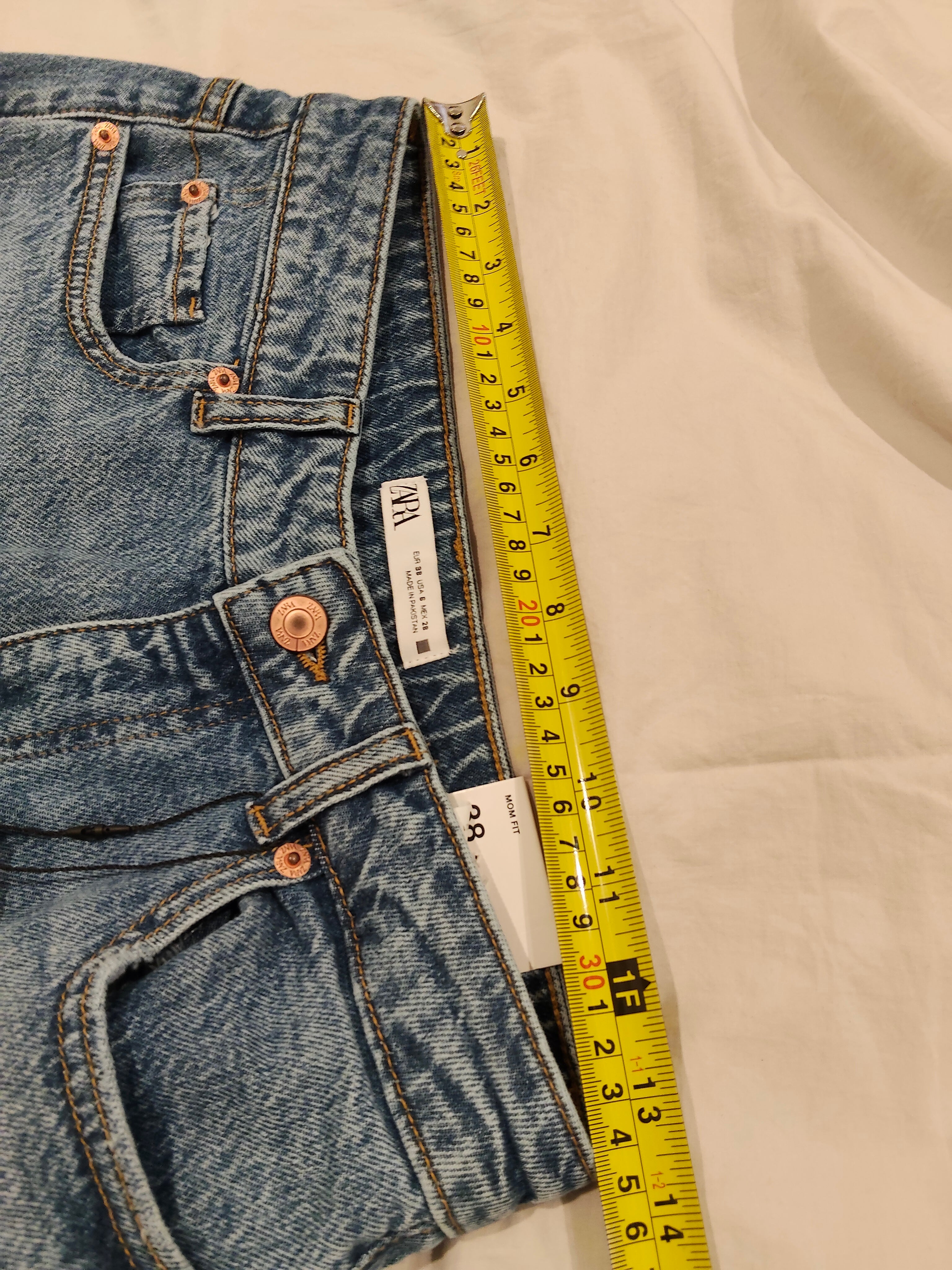 New ZARA mom jeans size 38 Women