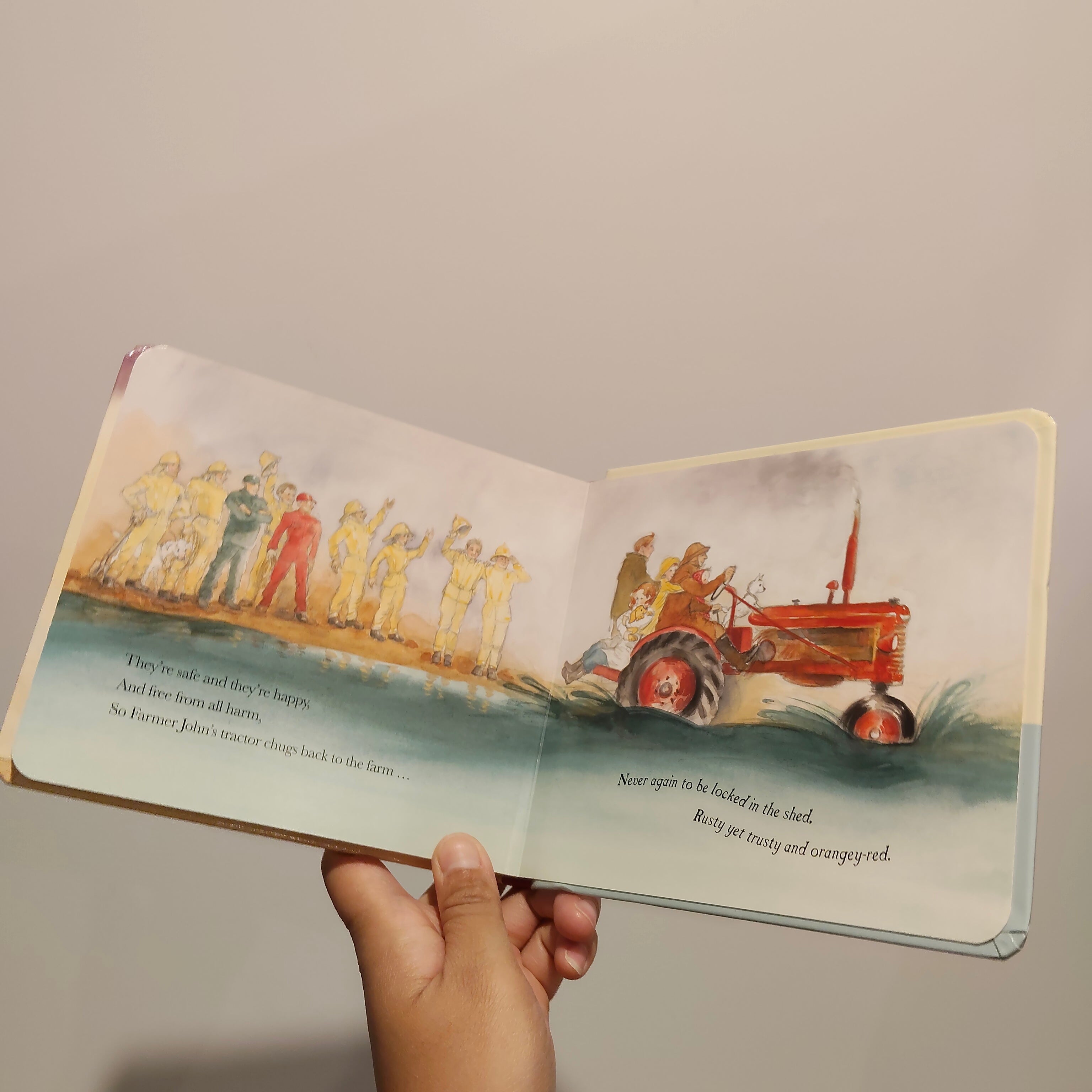 Farmer John's Tractor By Sally Sutton Board Book