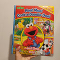 Sesame Street: Moo! Moo! Cock-A-Doodle-Doo!...and Elmo Too! by Susan Rich Brooke; Tom Brannon (Illustrator) Board Book