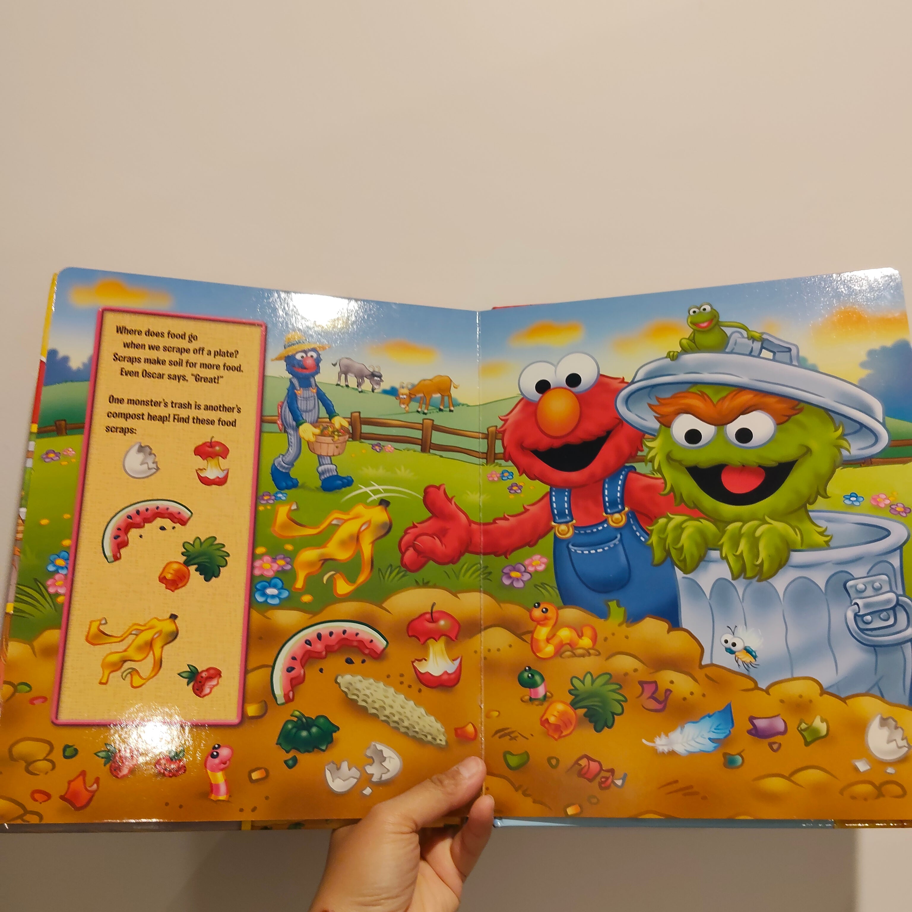 Sesame Street: Moo! Moo! Cock-A-Doodle-Doo!...and Elmo Too! by Susan Rich Brooke; Tom Brannon (Illustrator) Board Book