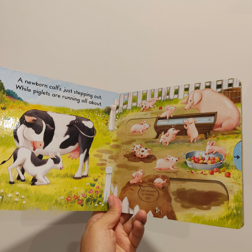 Busy Baby Animals Board Book