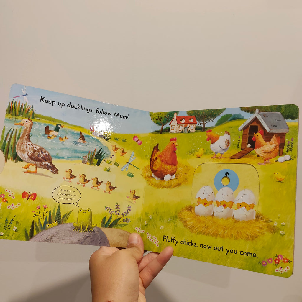 Busy Baby Animals Board Book