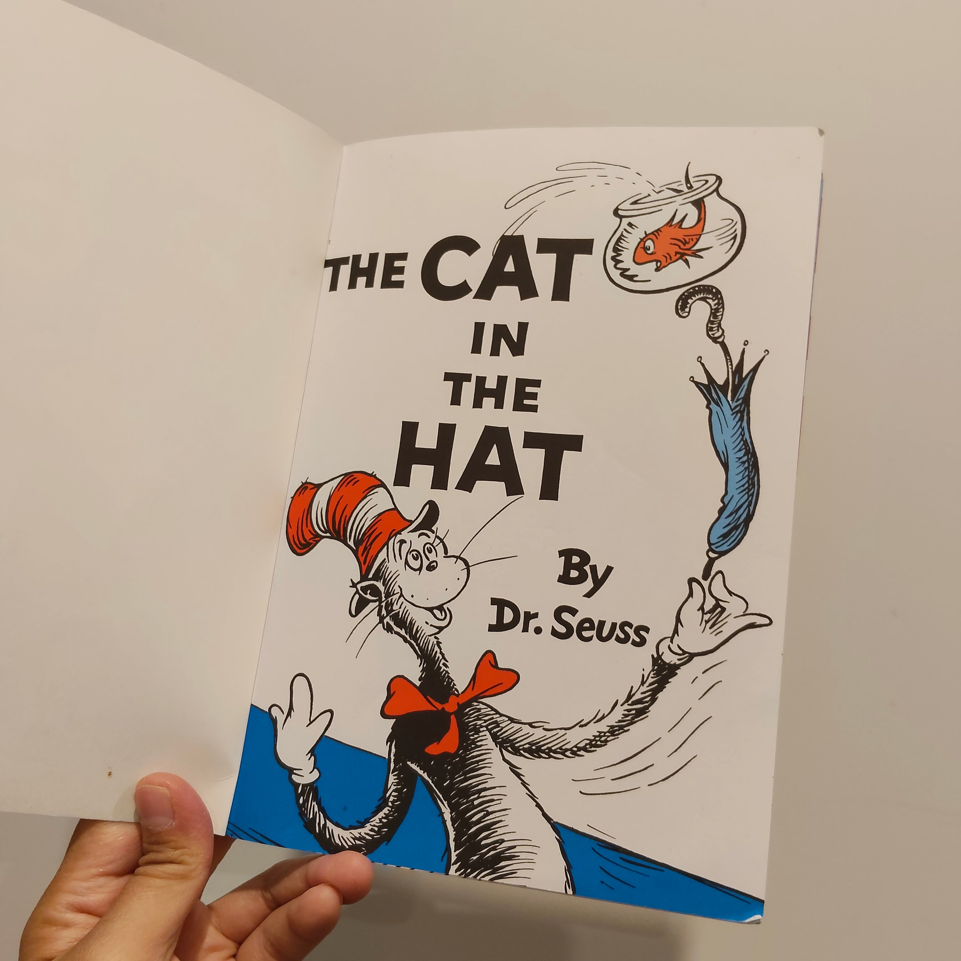 The Cat in the Hat by Dr. Seuss paperback