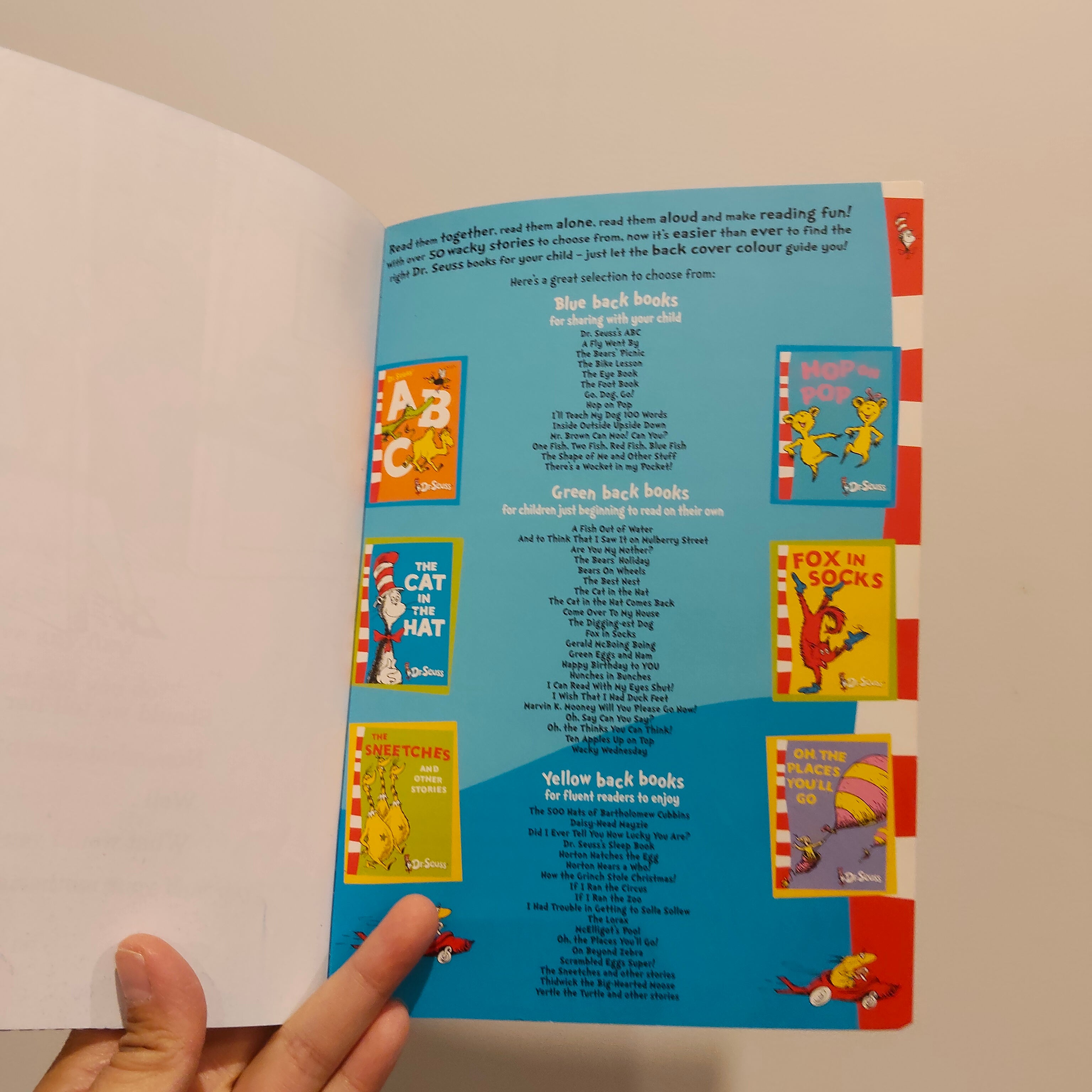 The Cat in the Hat by Dr. Seuss paperback