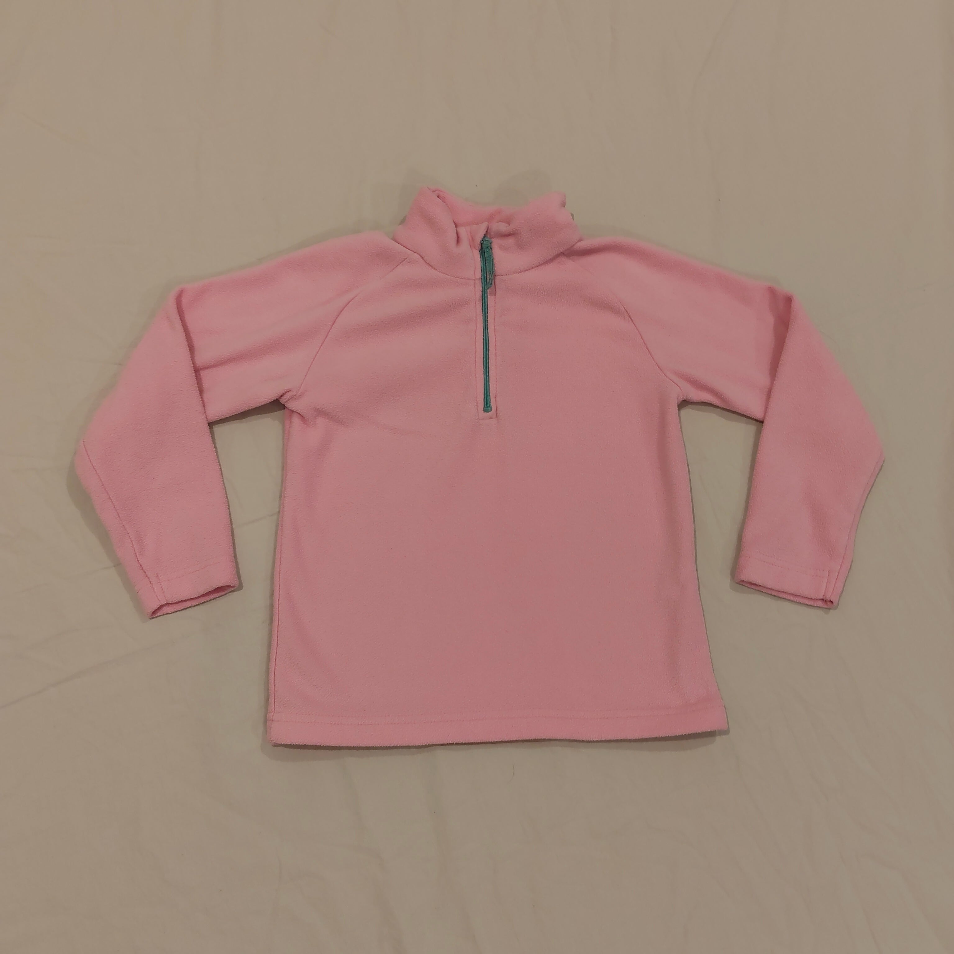 MOUTAIN WAREHOUSE fleece jumper size 5-6yrs girls pink