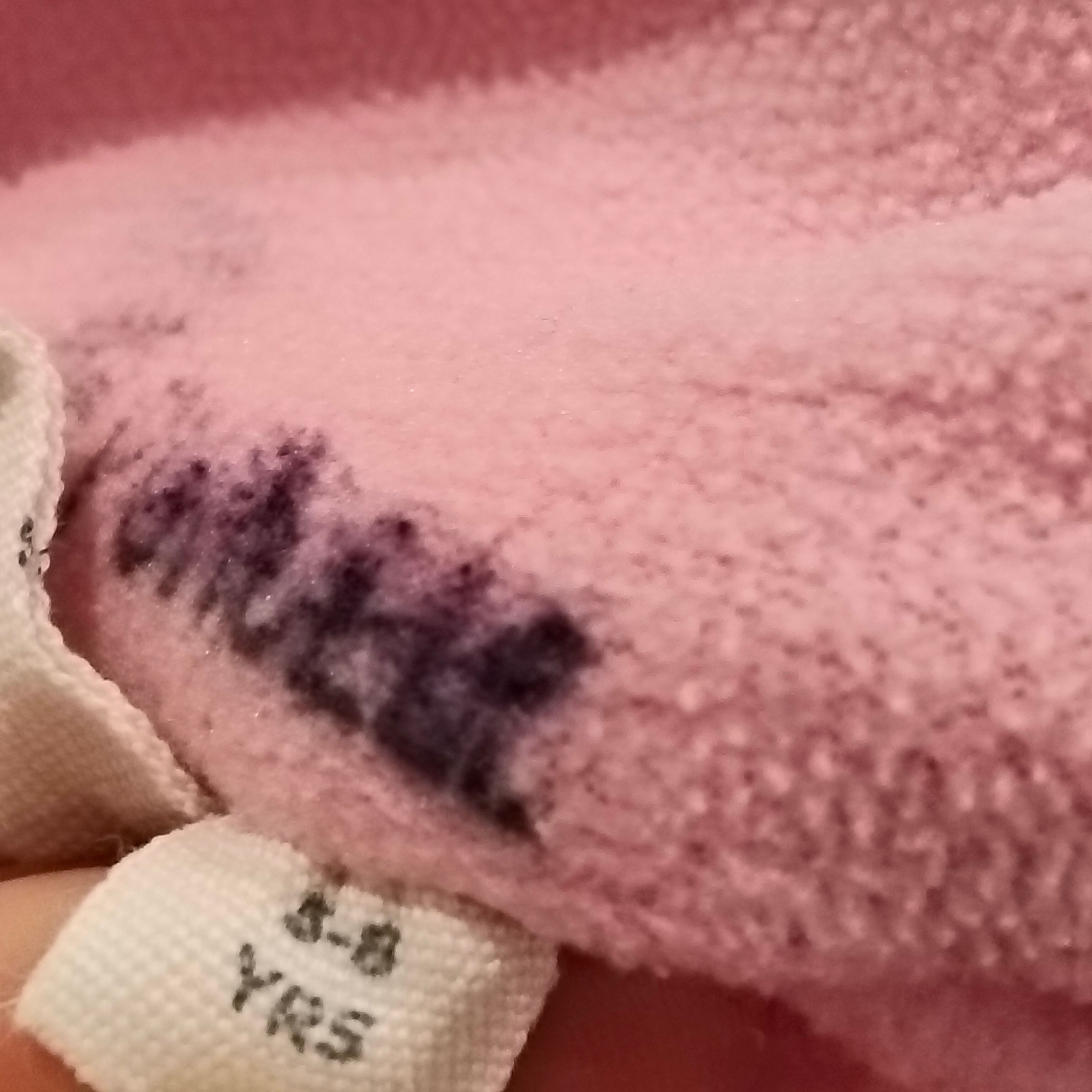 MOUTAIN WAREHOUSE fleece jumper size 5-6yrs girls pink