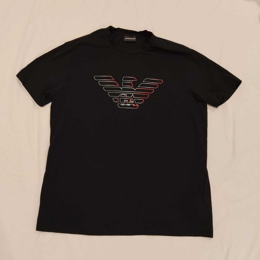 Emporio Armani top size XXL Mens short sleeve black