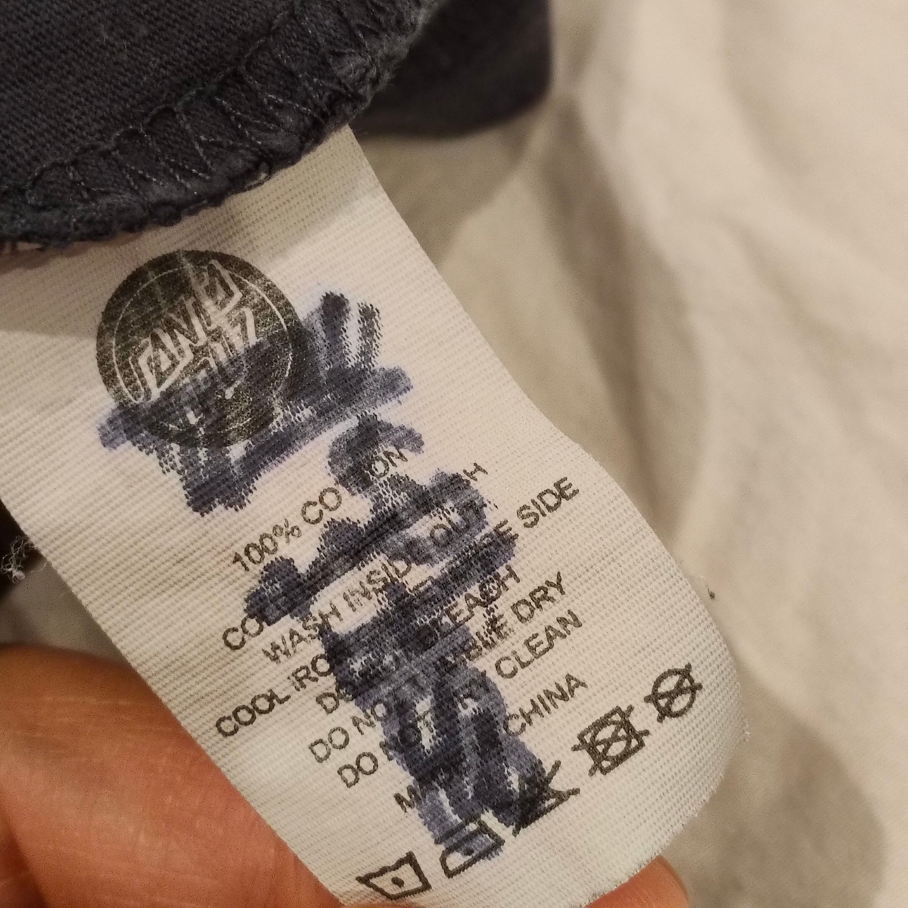 SANTA CRUZ top size 12 boys short sleeve