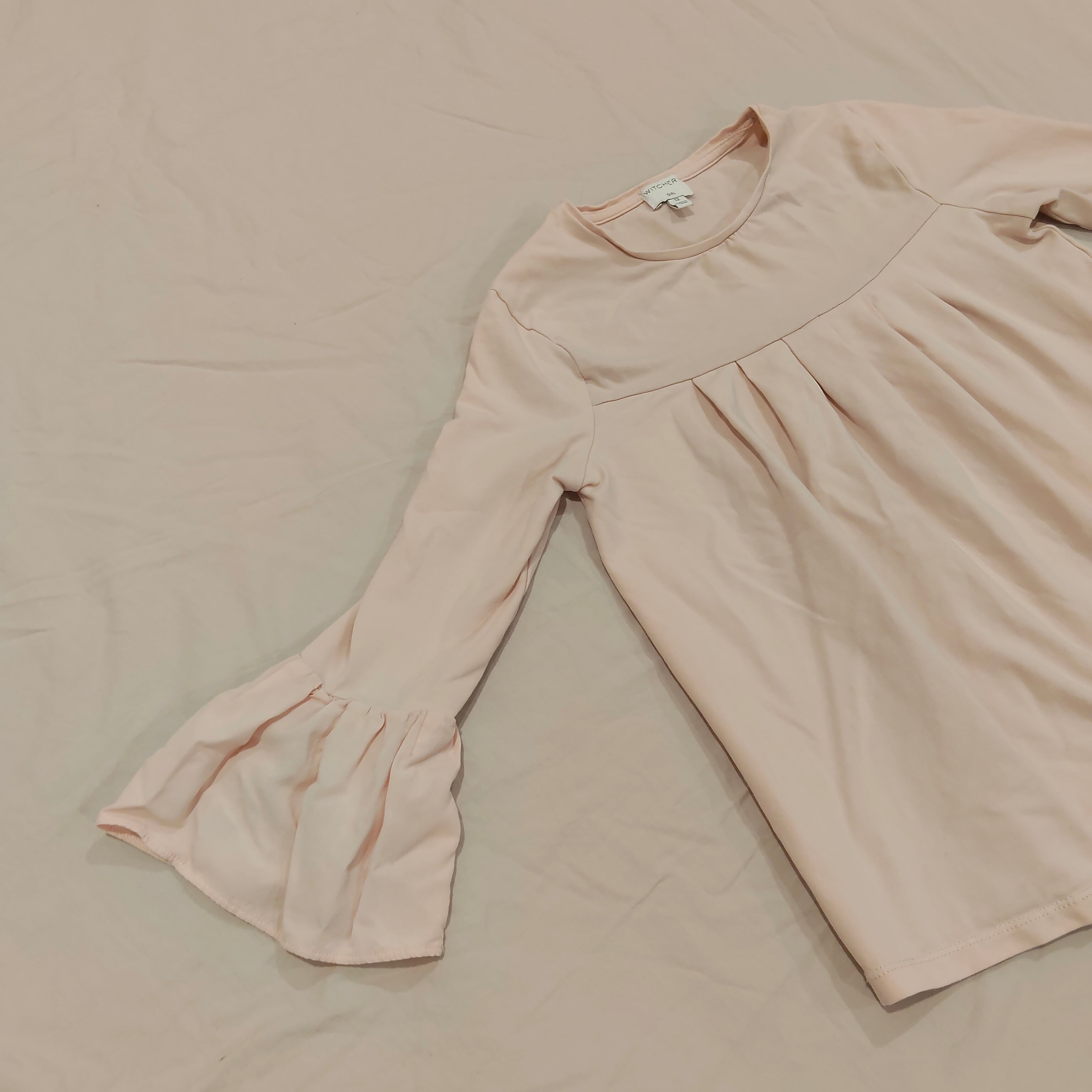 WITCHERY top size 12 Girls Blush Pink