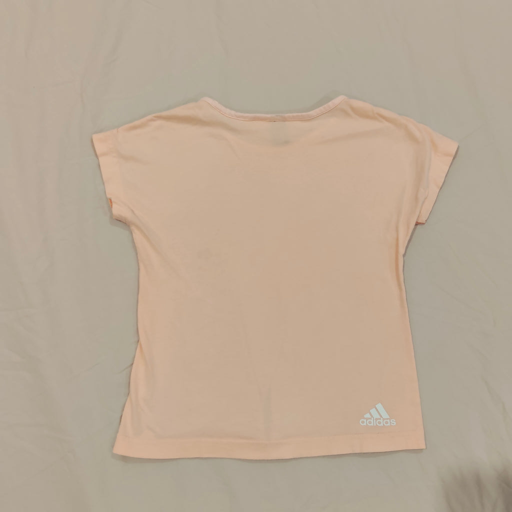 ADIDAS tee size 8-9yrs girls short sleeve