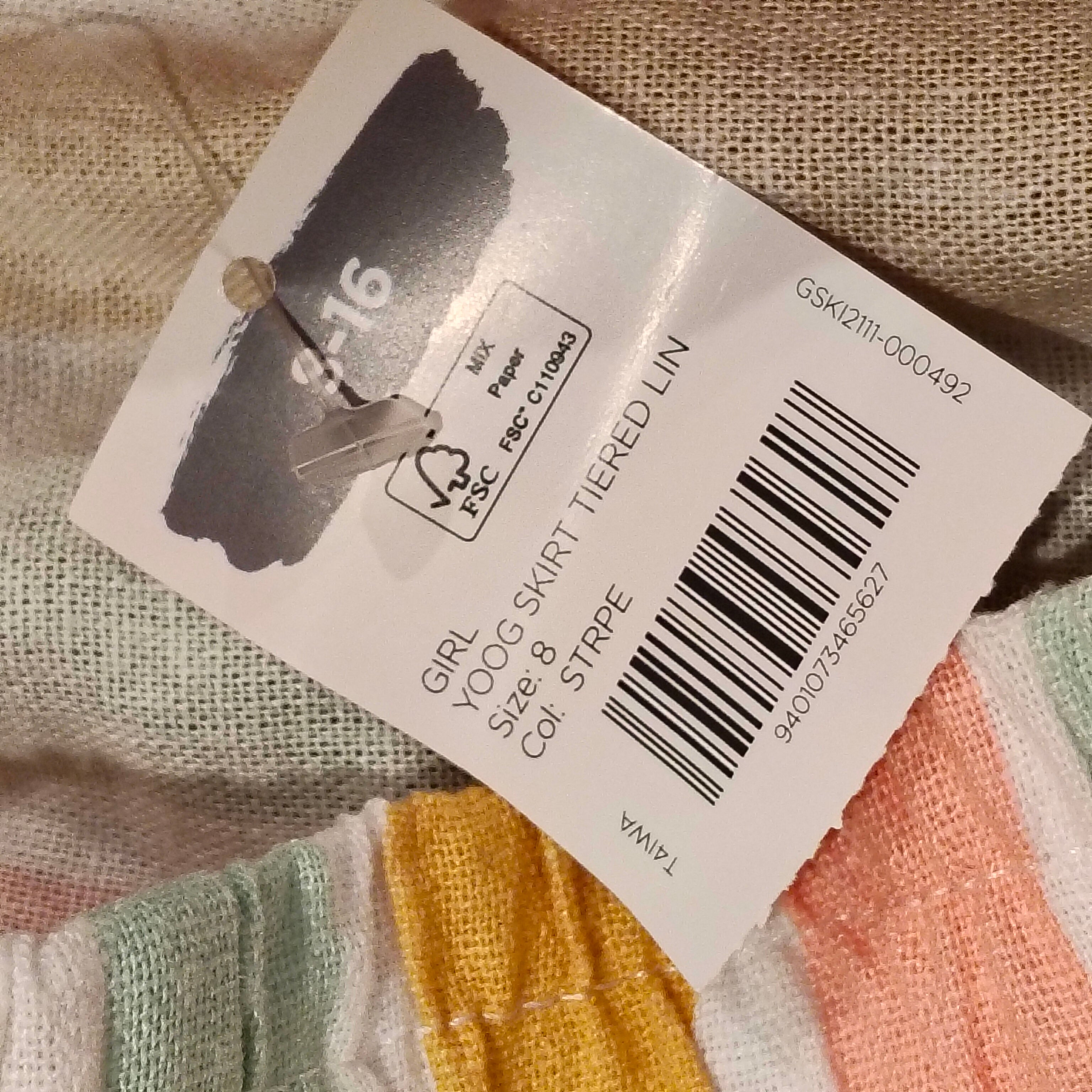 New YO skirt size 8 girls BNWT