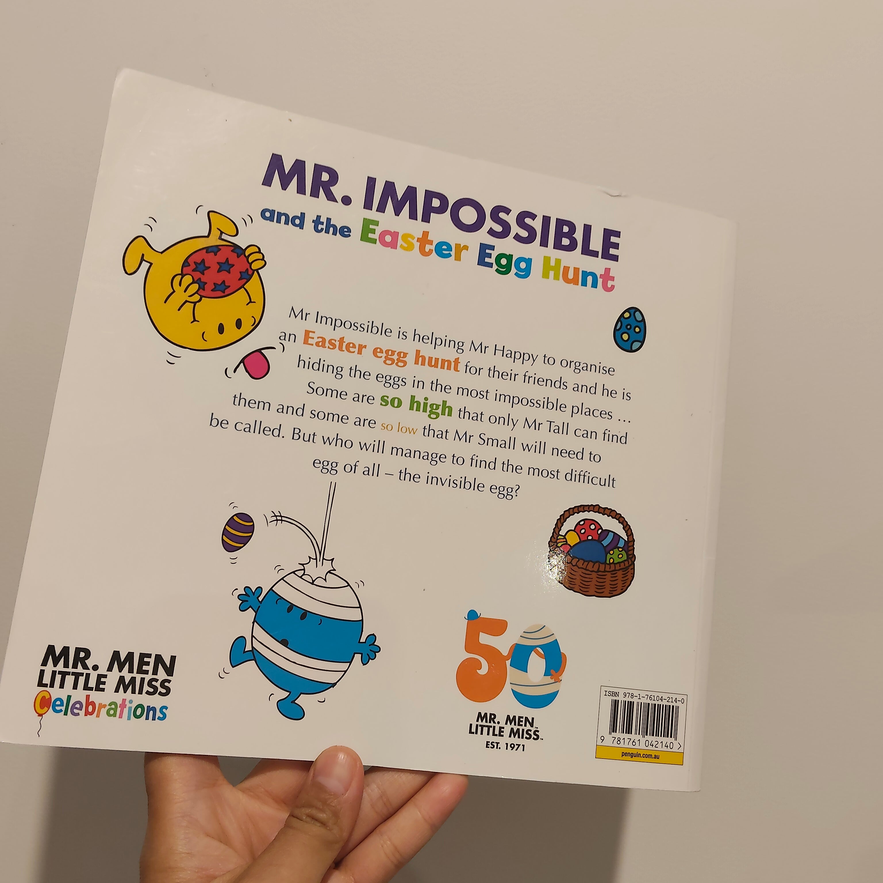 MR. IMPOSSIBLE and the Easter Egg Hunt Paperback Book