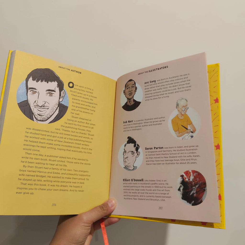 OH BOY: A Storybook of Epic NZ Men by Stuart Lipshaw Hardcover Book