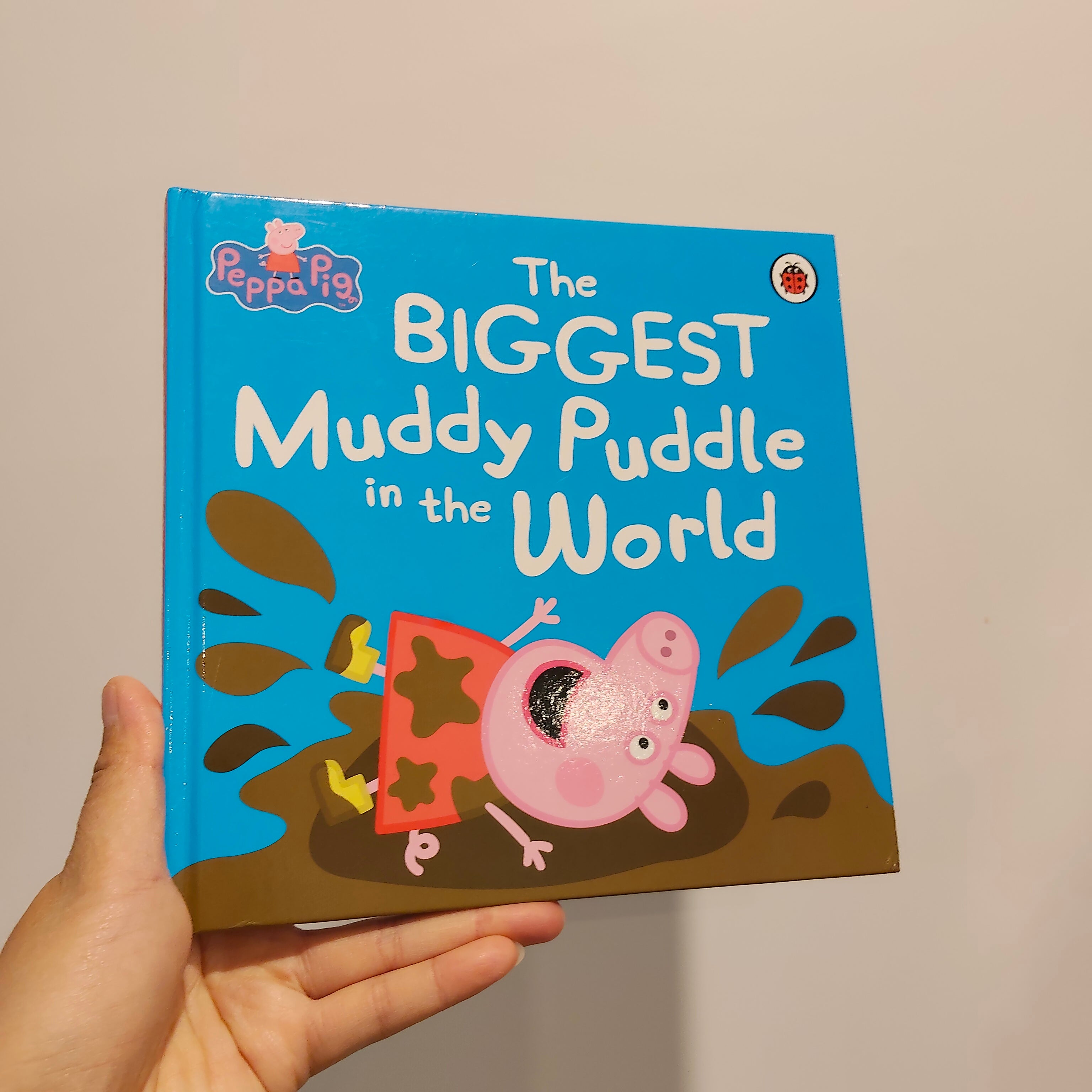 PEPPA PIG Hardcover Book - The Biggest Muddy Puddle in the World