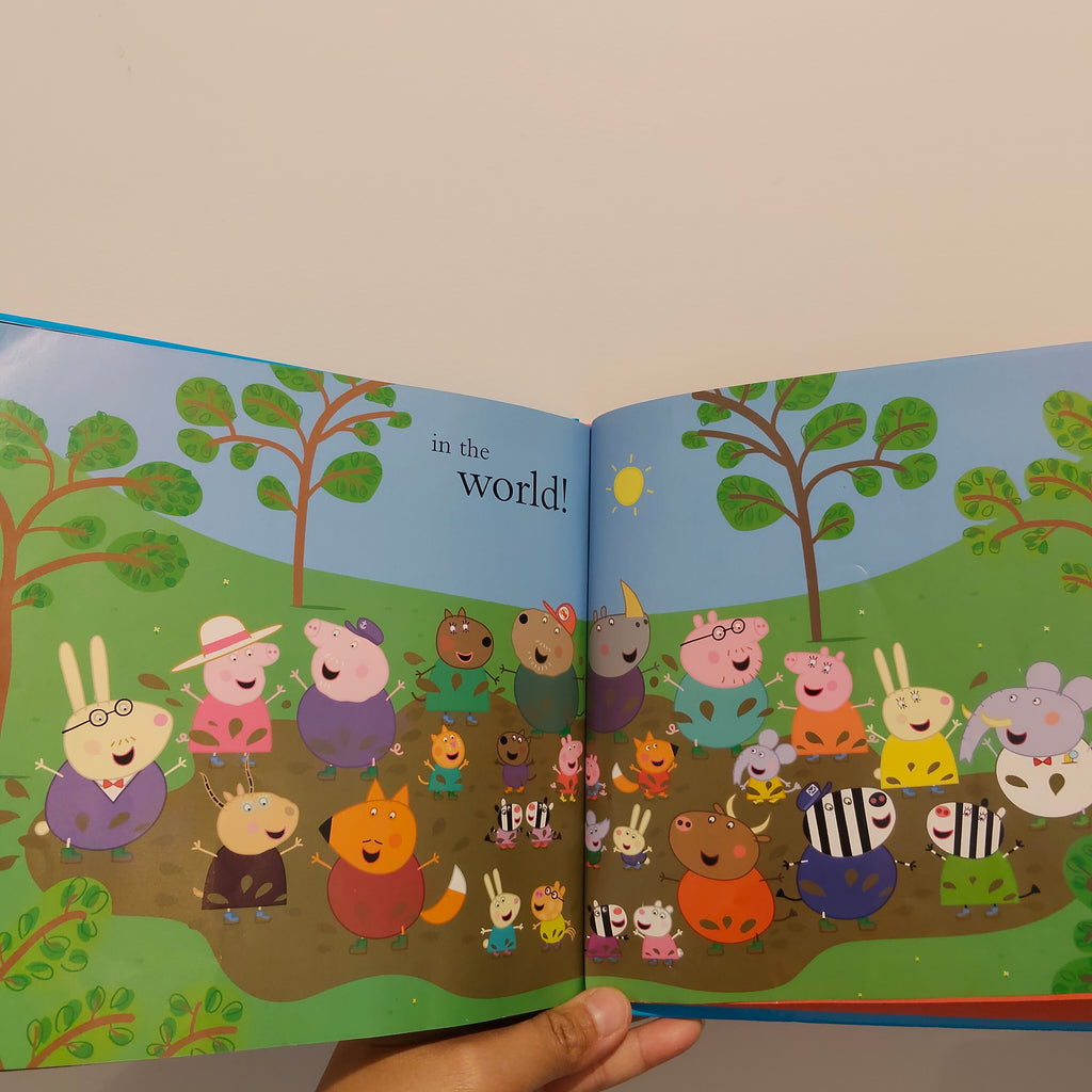 PEPPA PIG Hardcover Book - The Biggest Muddy Puddle in the World