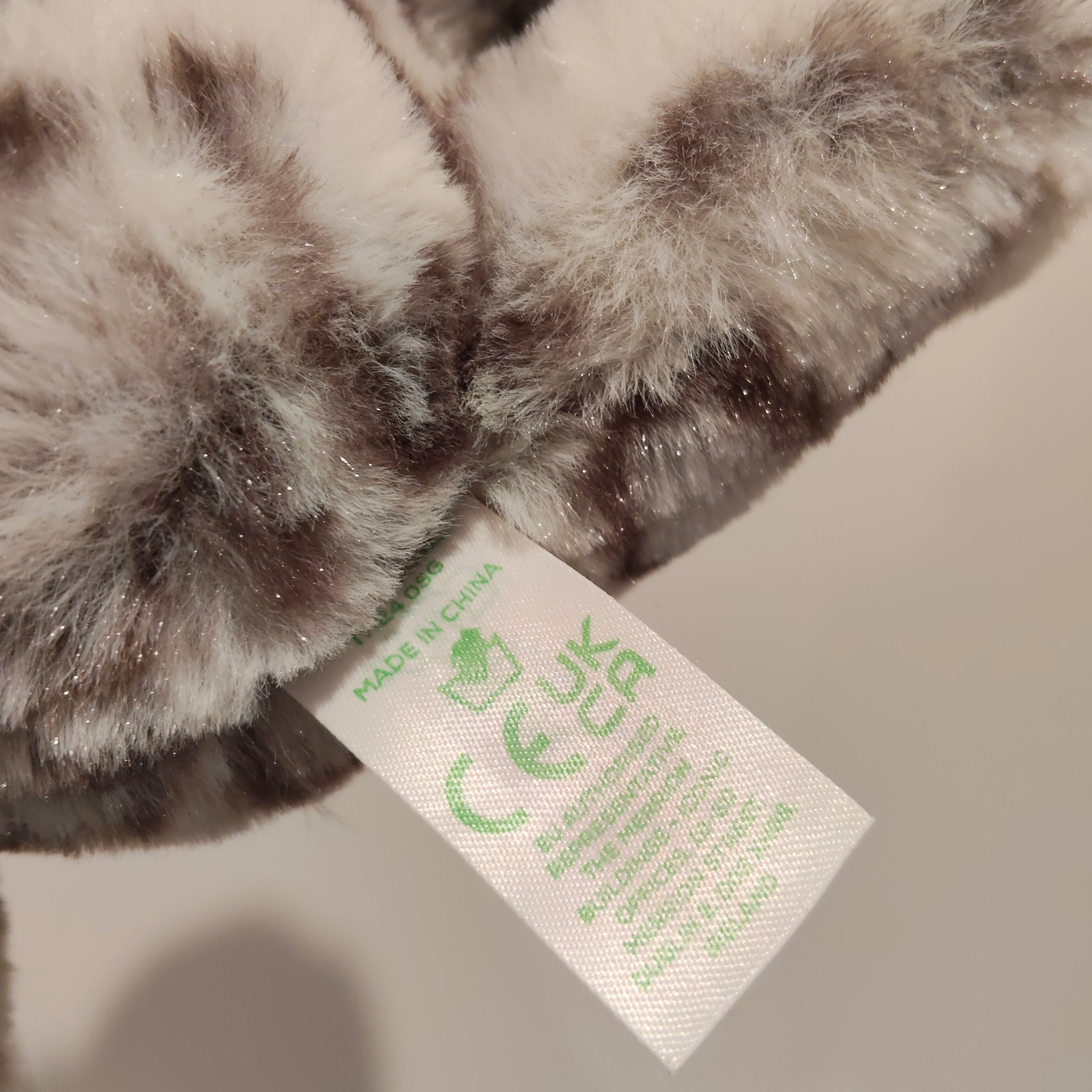 NEW The Snow Leopard Wellington Zoo plush soft toy 18cm