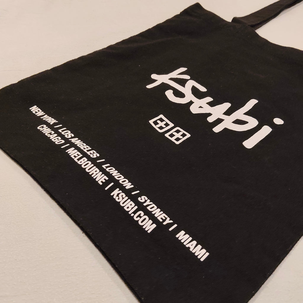 KSUBI tote bag black