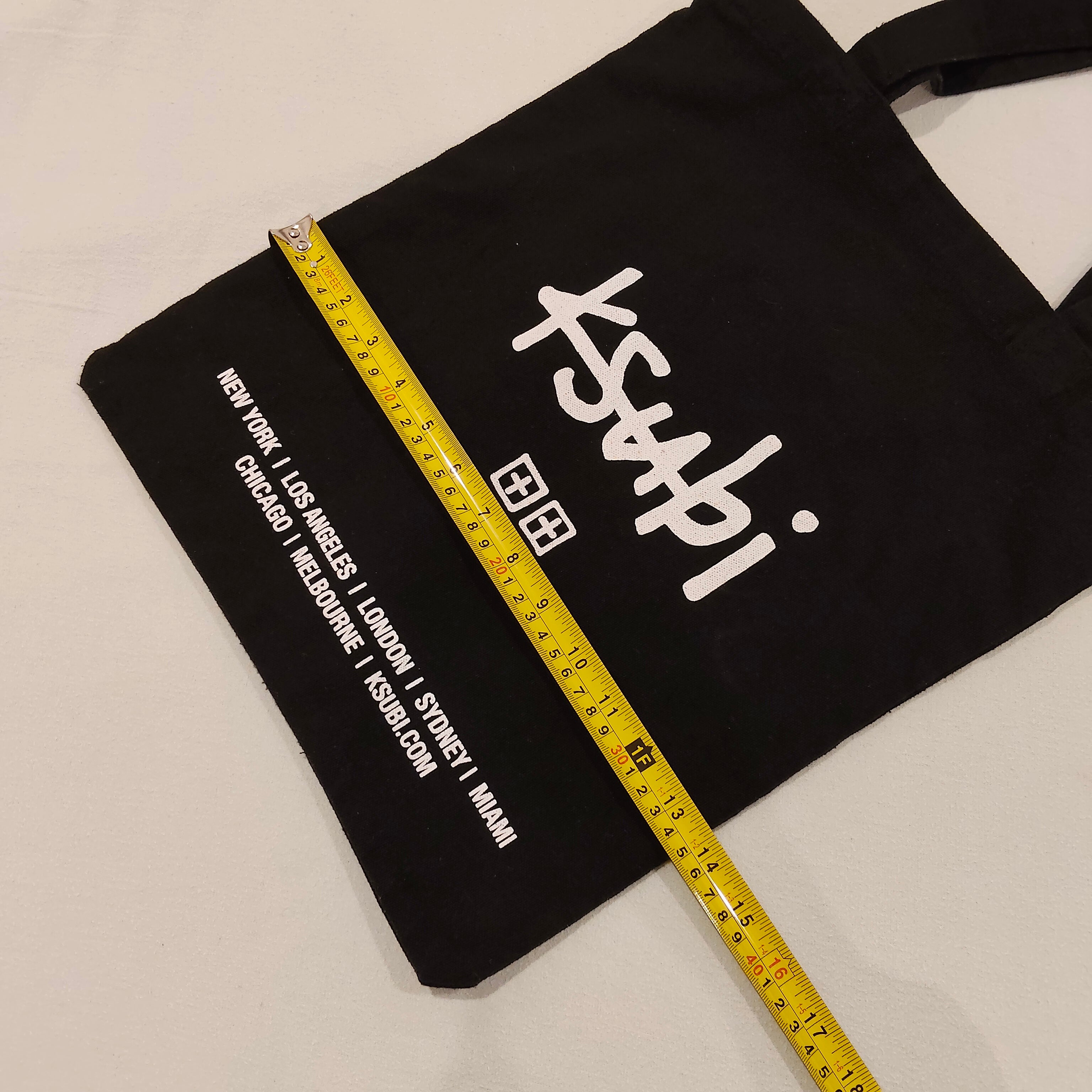 KSUBI tote bag black