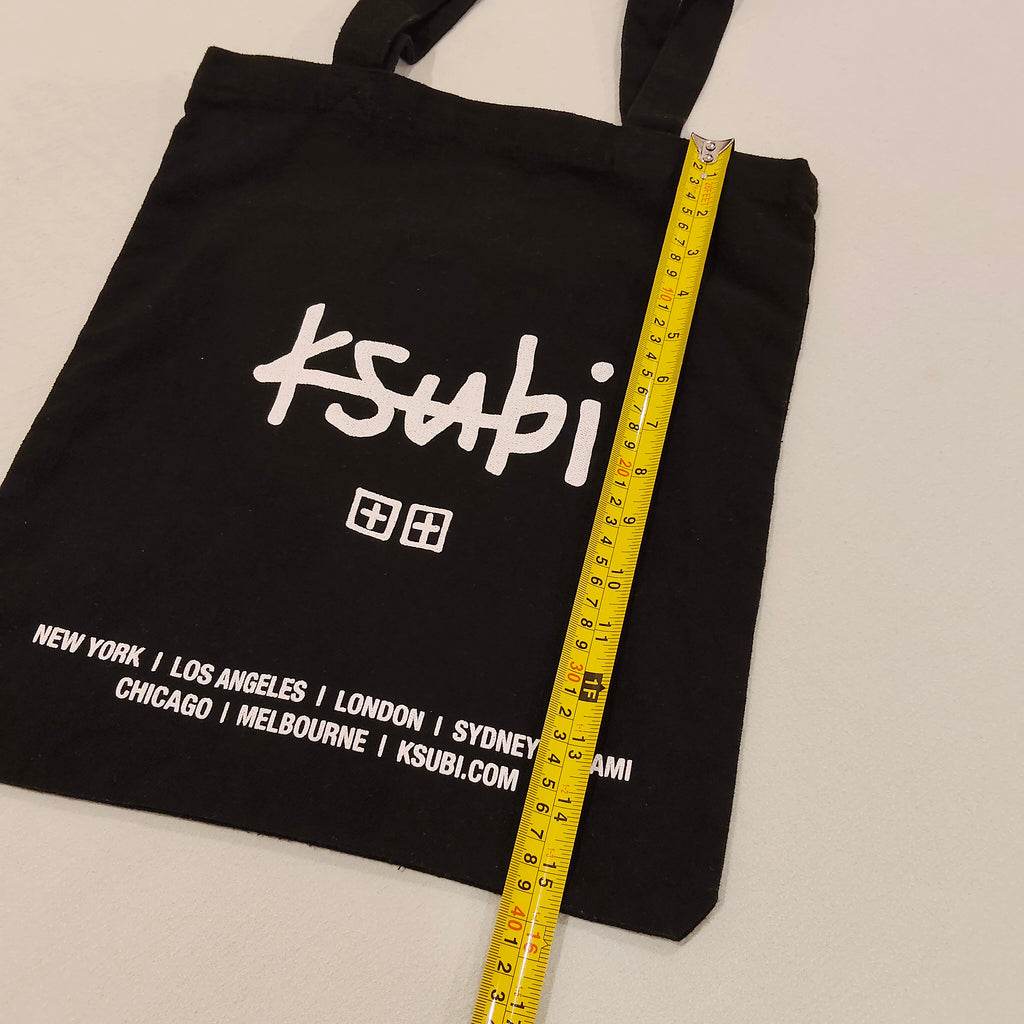 KSUBI tote bag black