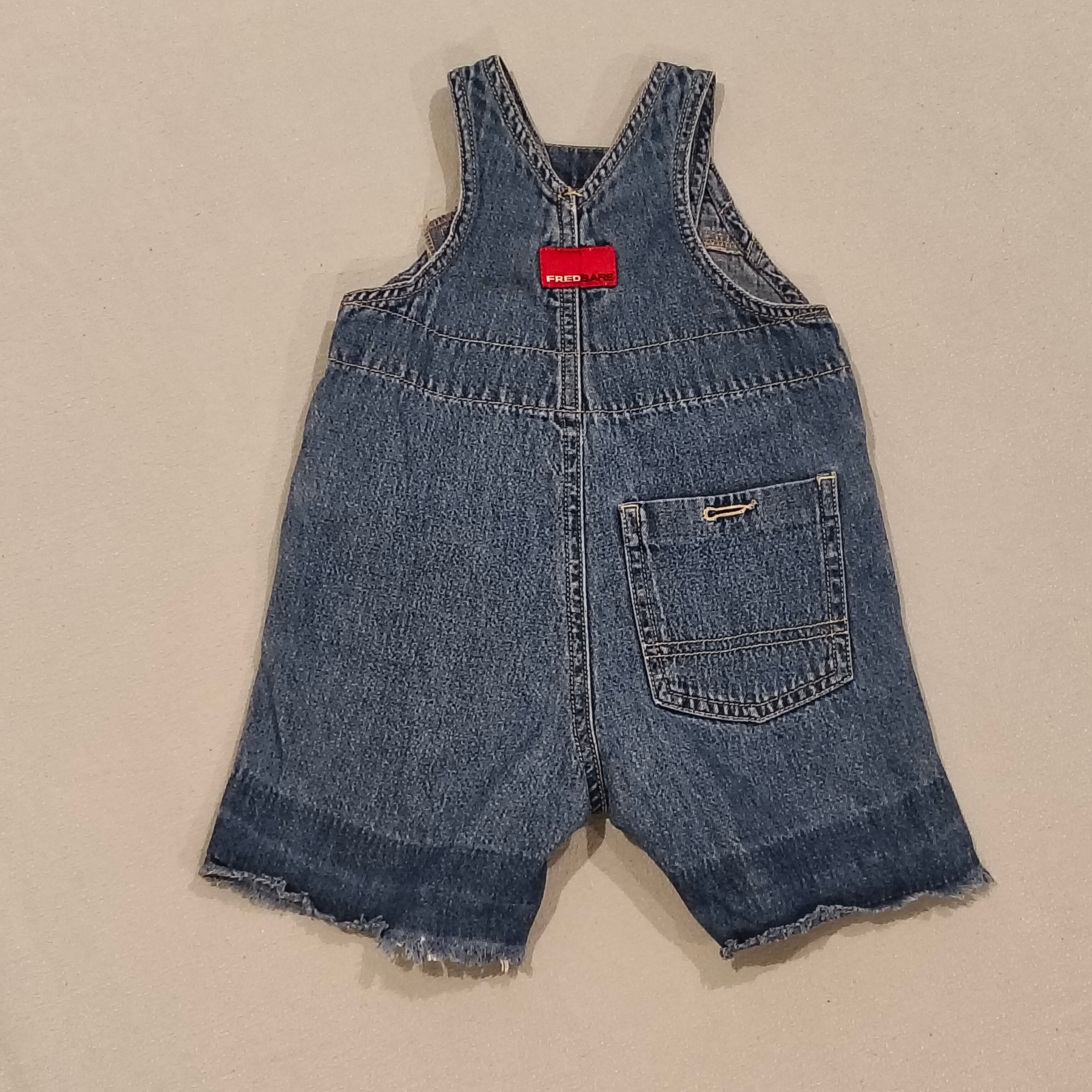 FREDBARE Vintage Denim Overalls size 3-6m baby