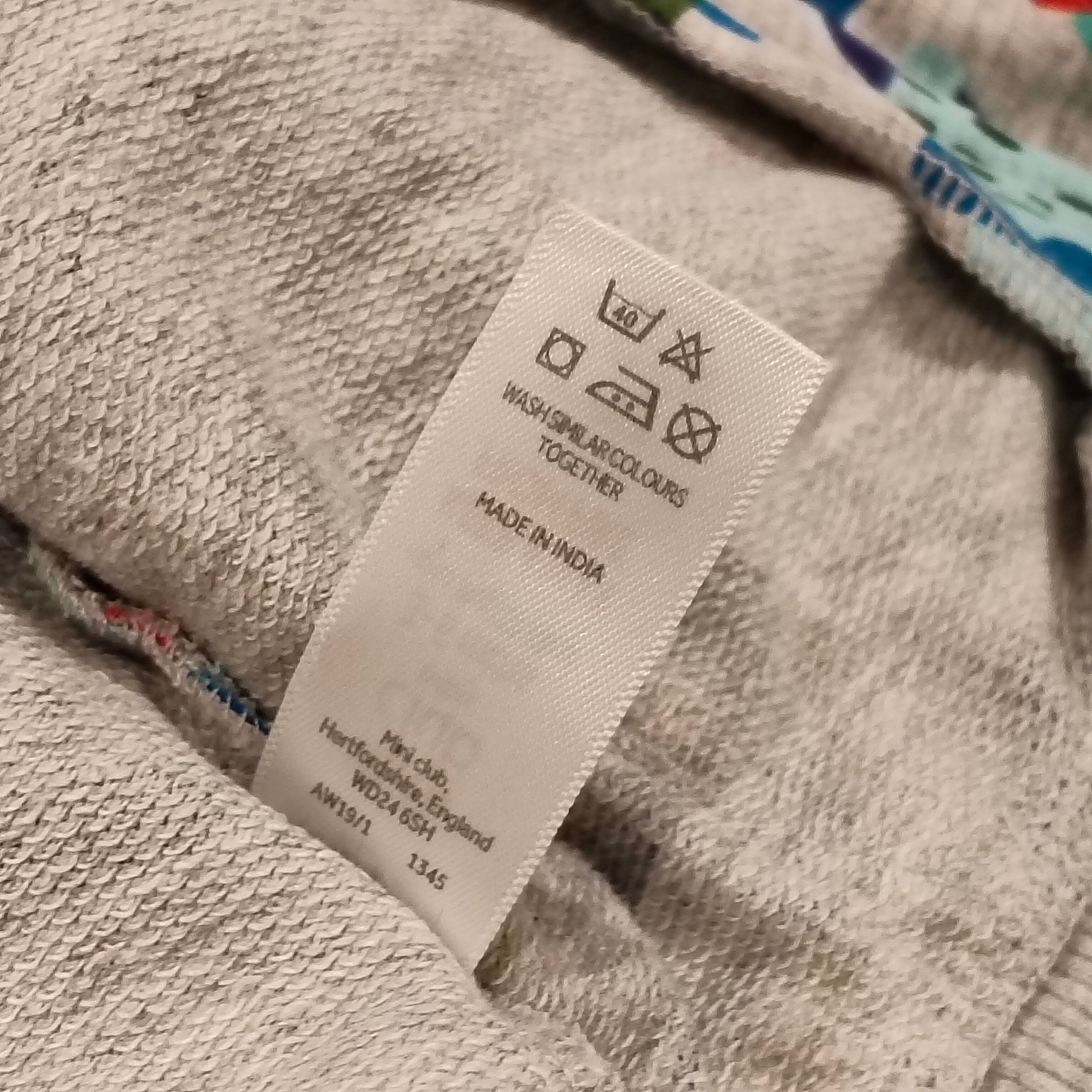 MINICLUB zip hoodie size 3-6m baby boys Dinosaur