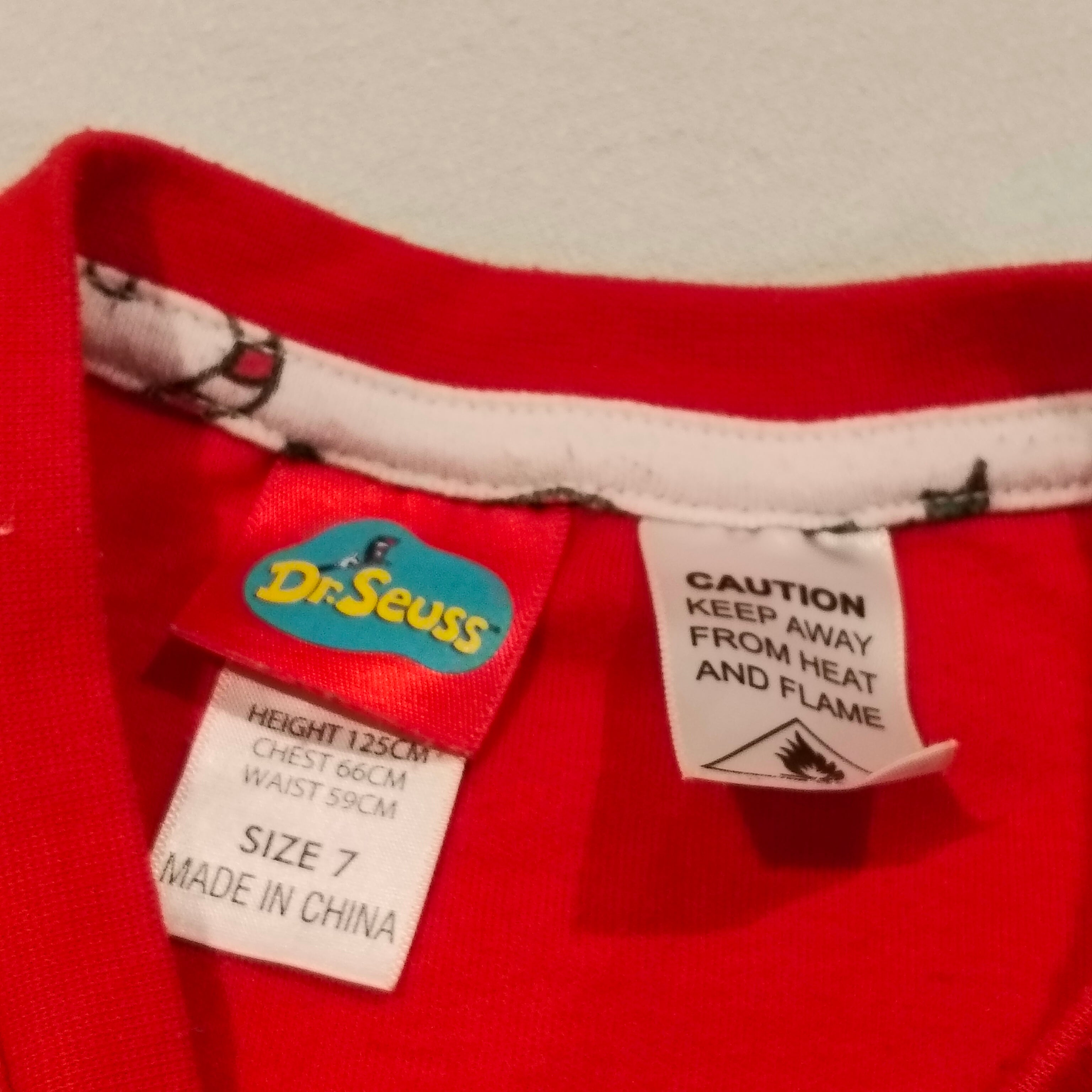 Little Grinch Christmas top size 7 Girls