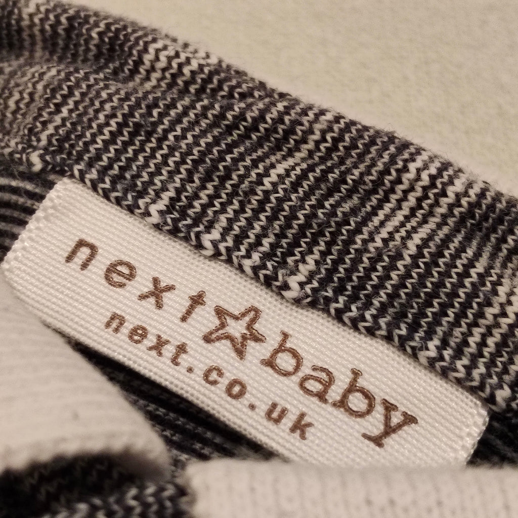 NEXT baby romper size 3-6m grey