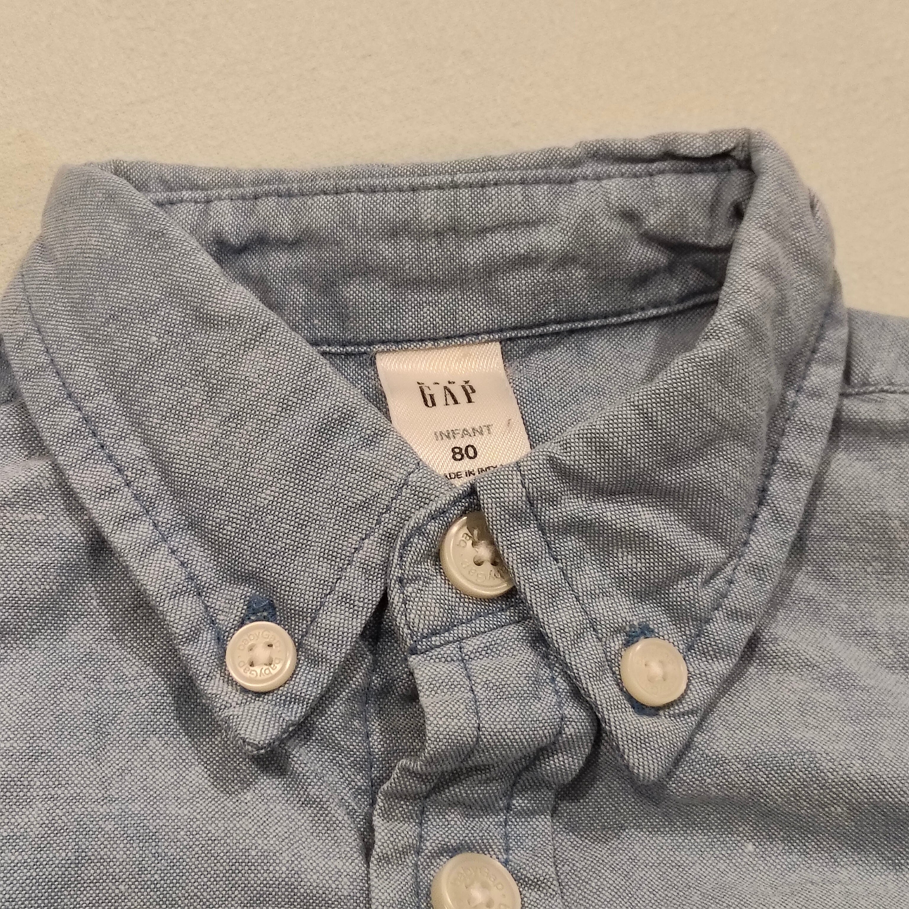 GAP baby bodysuit size 12-18m denim