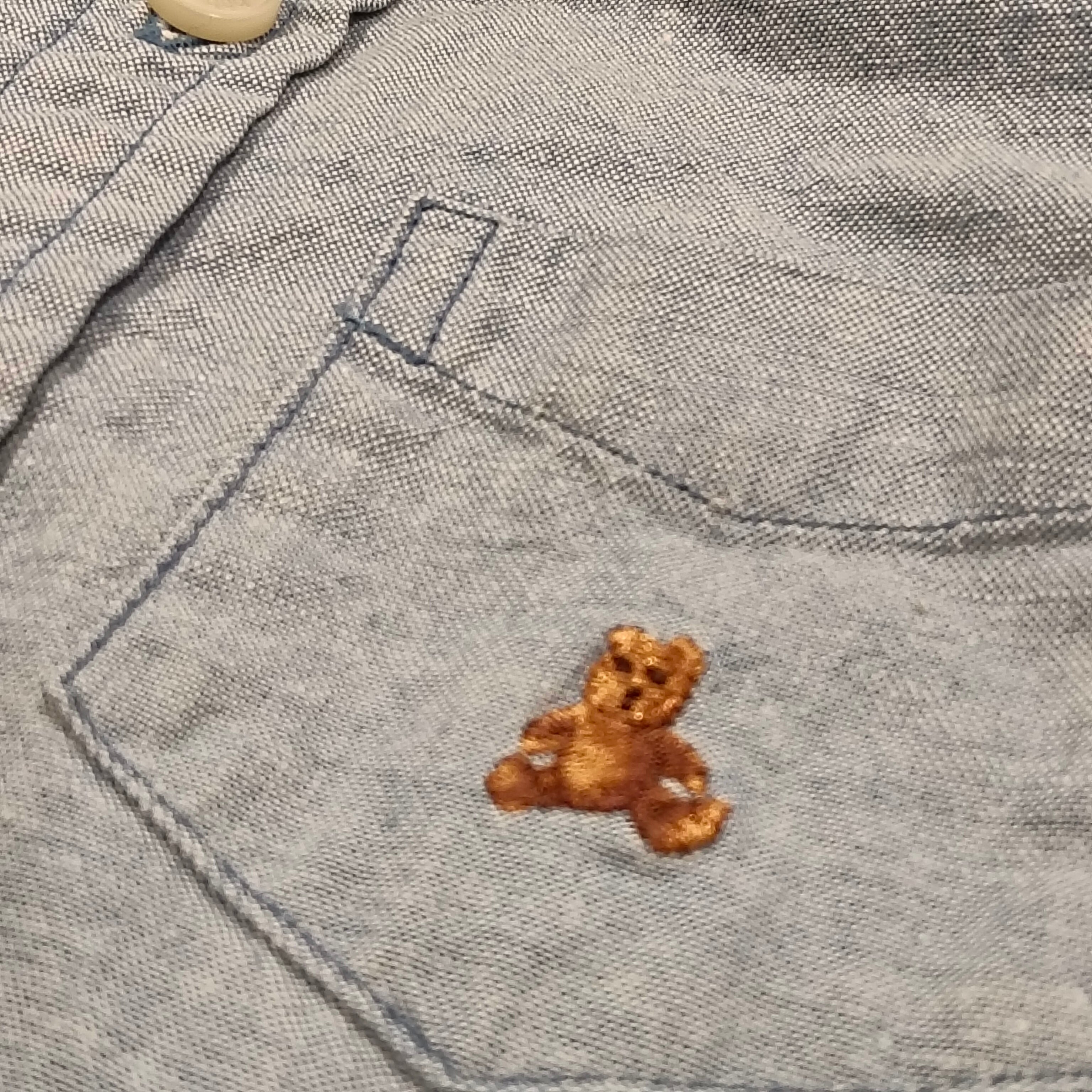 GAP baby bodysuit size 12-18m denim