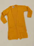 EVE GIRL long cardigan size 12 girls yellow