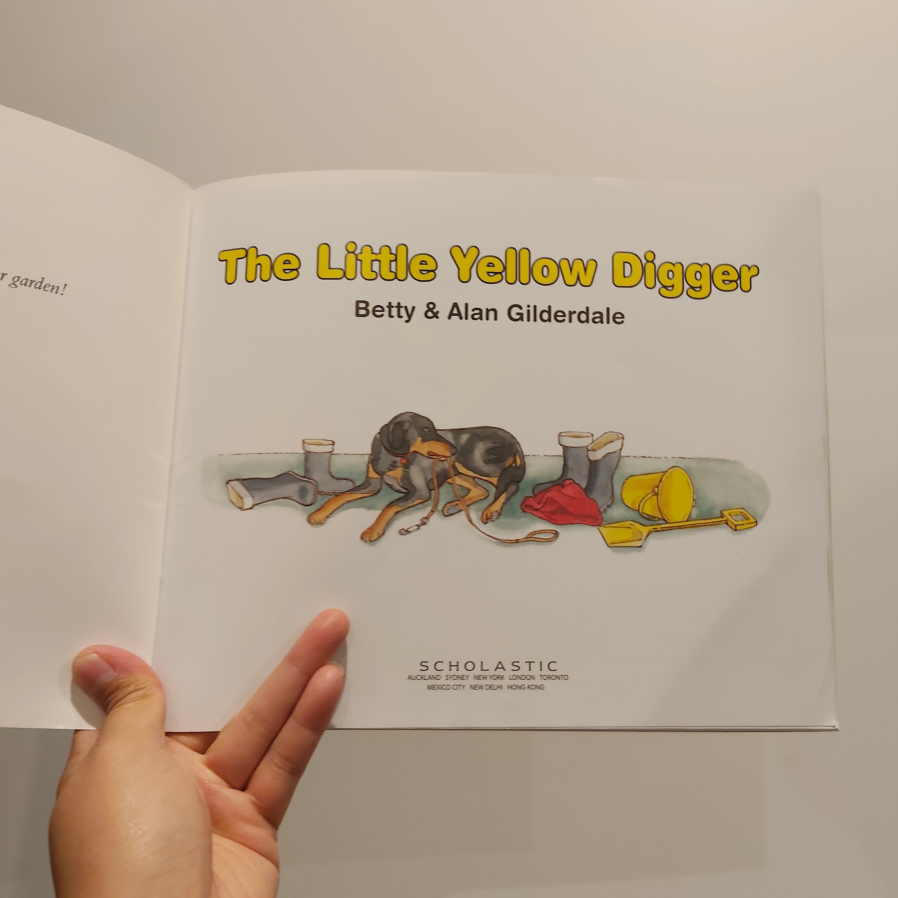The Little Yellow Digger Book Paperback