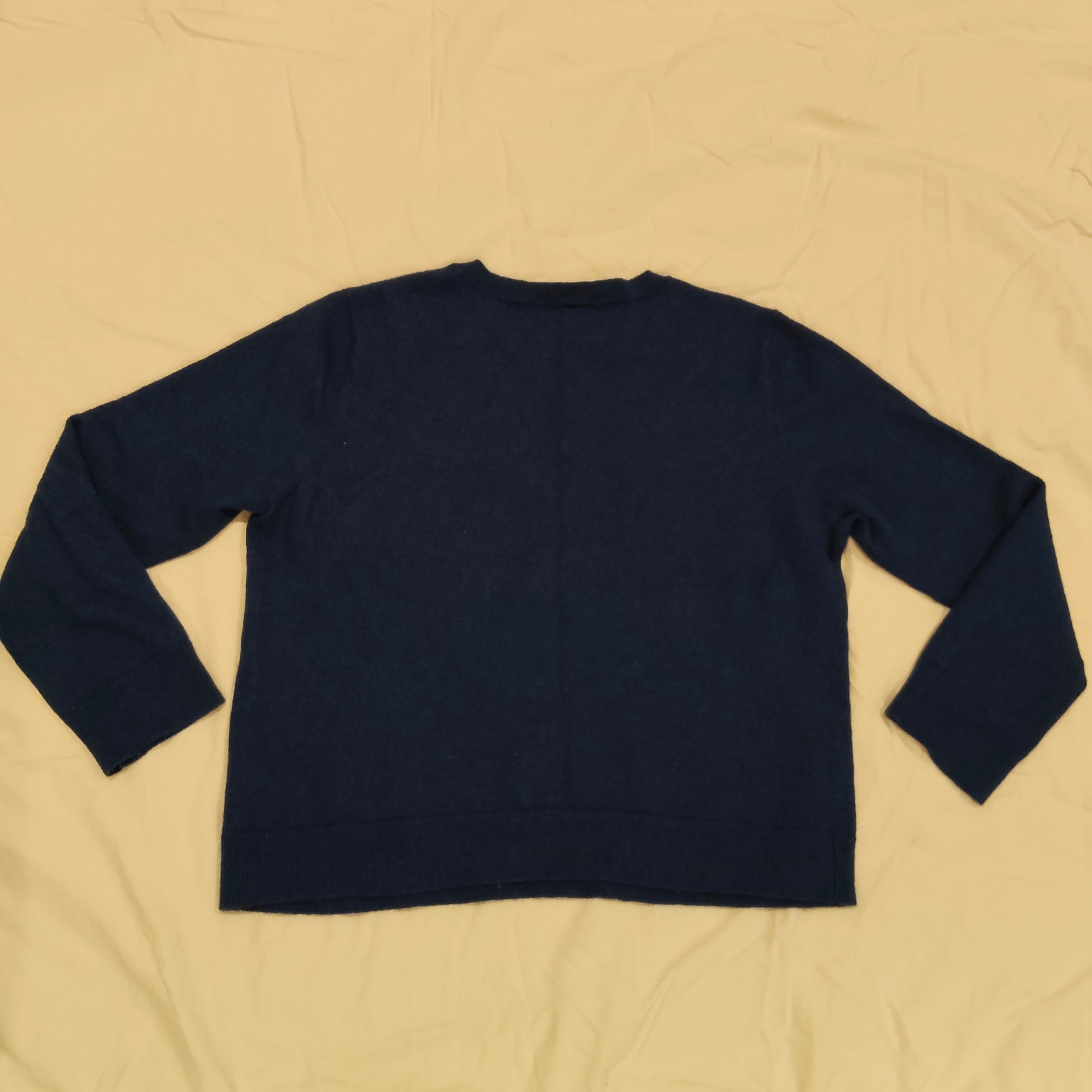 Kate Sylvester 100% Merino jumper size M Womens Navy