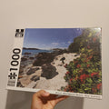 NEW Puzzle Box 1000 Piece Jigsaw Puzzle - Mount Maunganui Beach, New Zealand. 