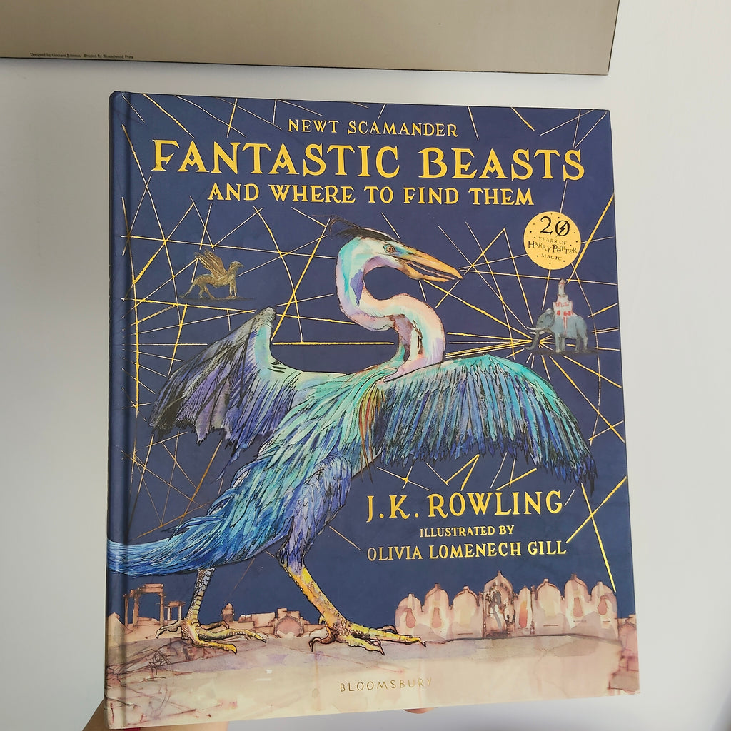 Fantastic Beasts and Where to Find Them: Illustrated Edition Hardcover Book