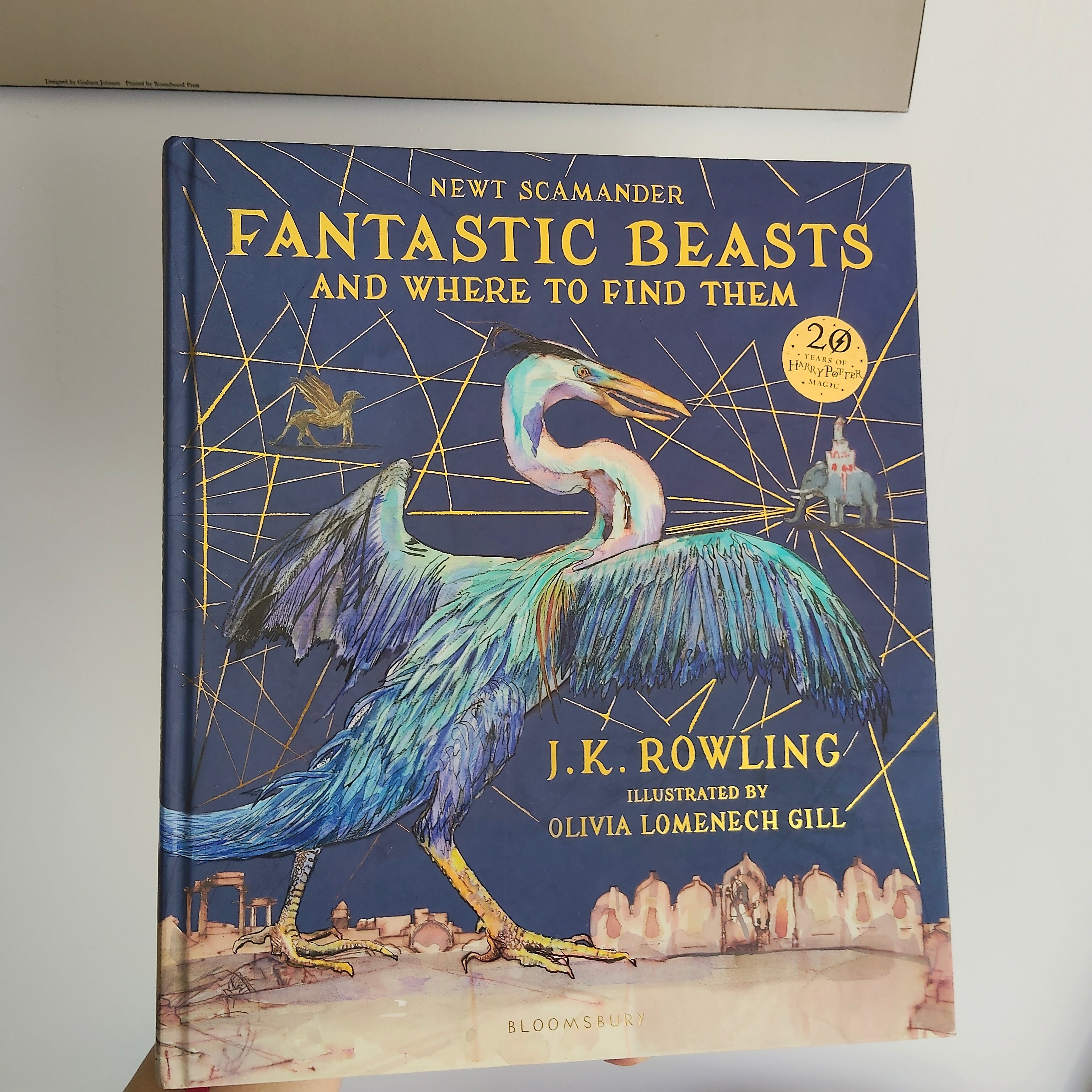 Fantastic Beasts and Where to Find Them: Illustrated Edition Hardcover Book