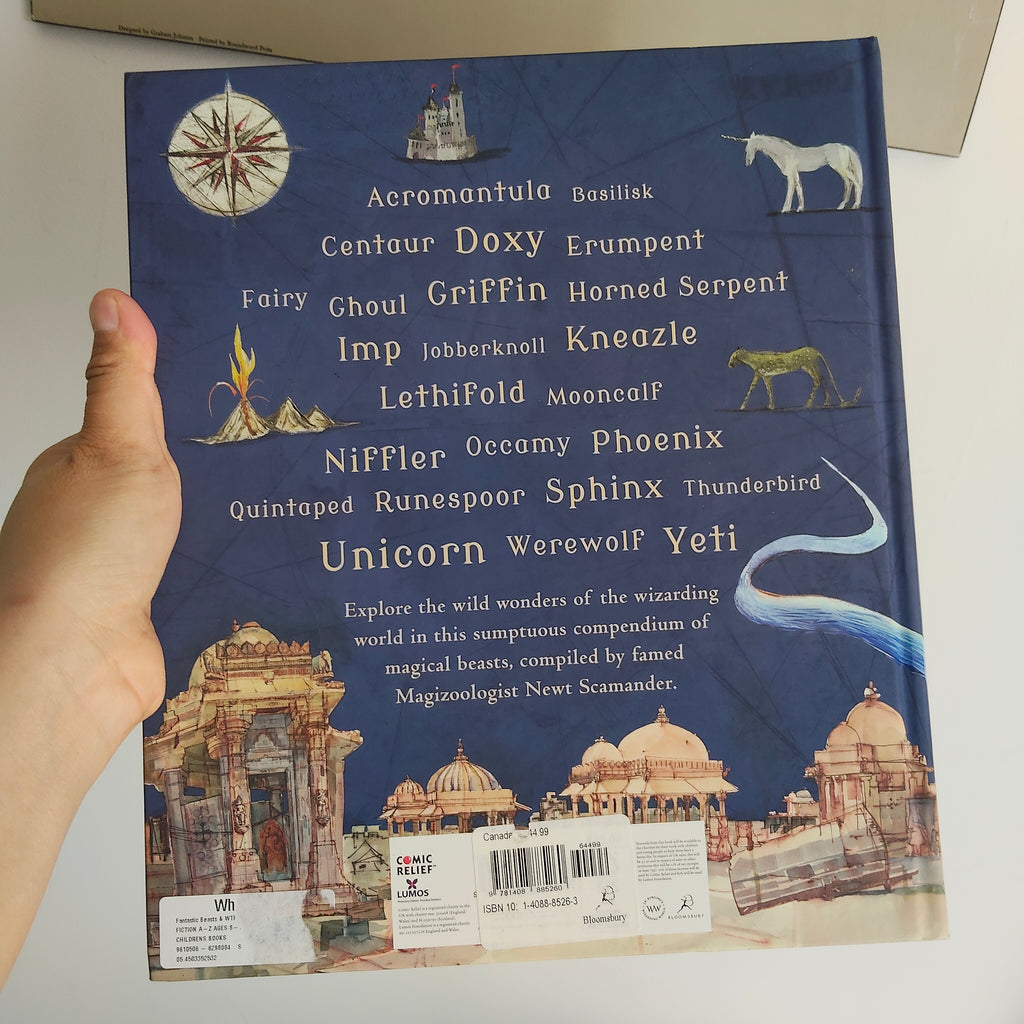 Fantastic Beasts and Where to Find Them: Illustrated Edition Hardcover Book