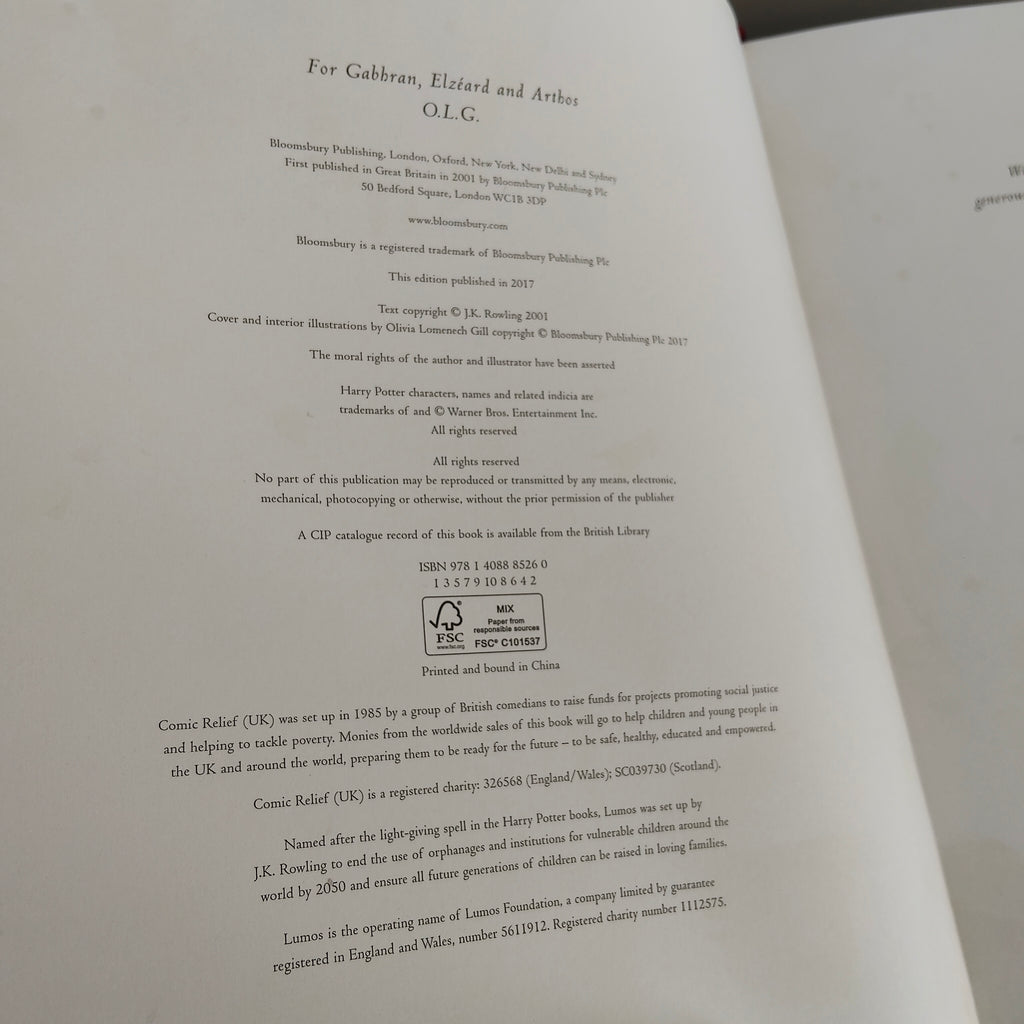 Fantastic Beasts and Where to Find Them: Illustrated Edition Hardcover Book