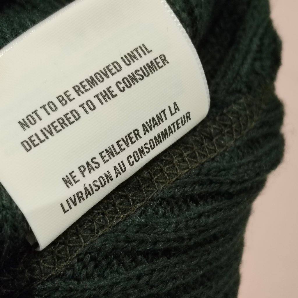 NEW Herschel Kitted Beanie Forest Green