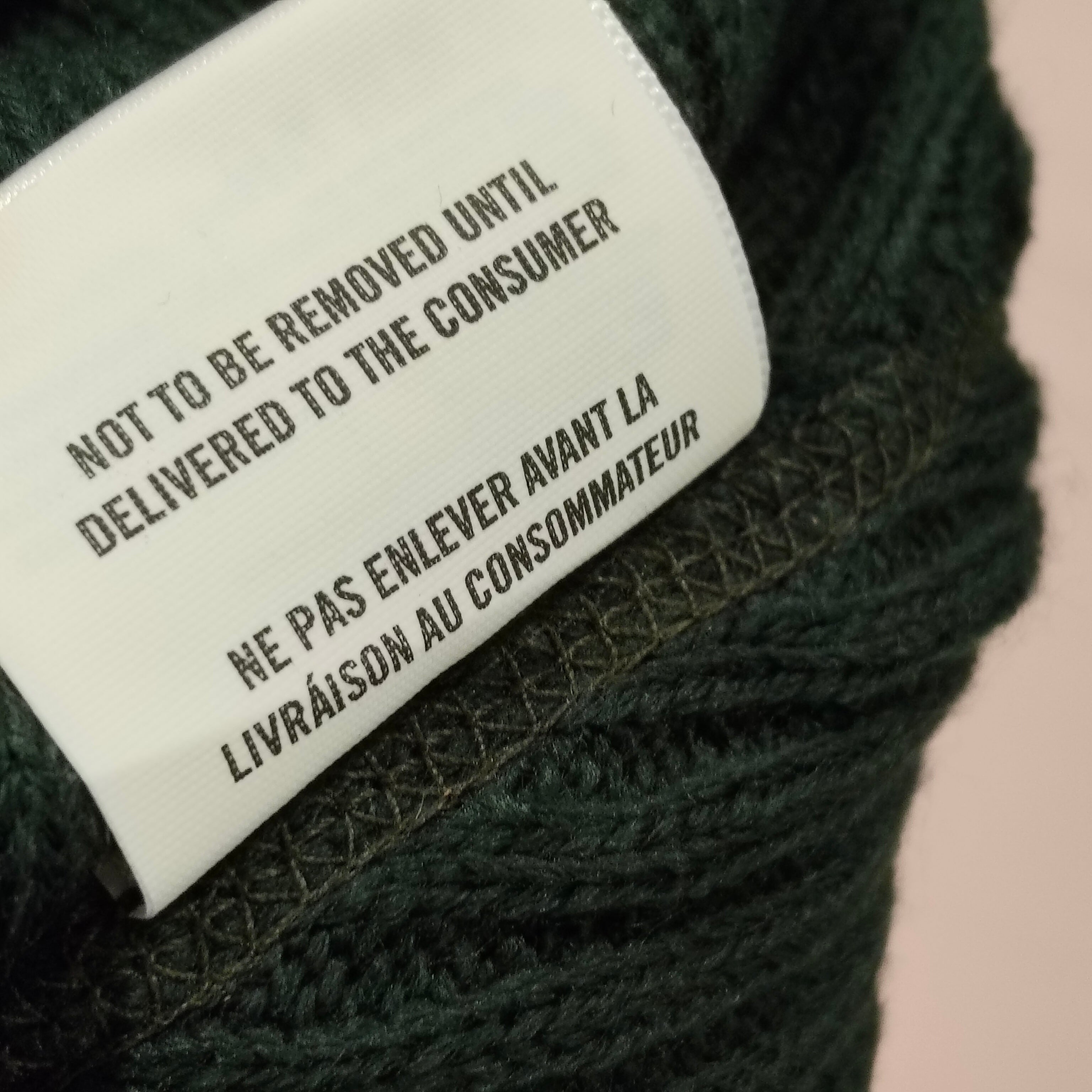 NEW Herschel Kitted Beanie Forest Green