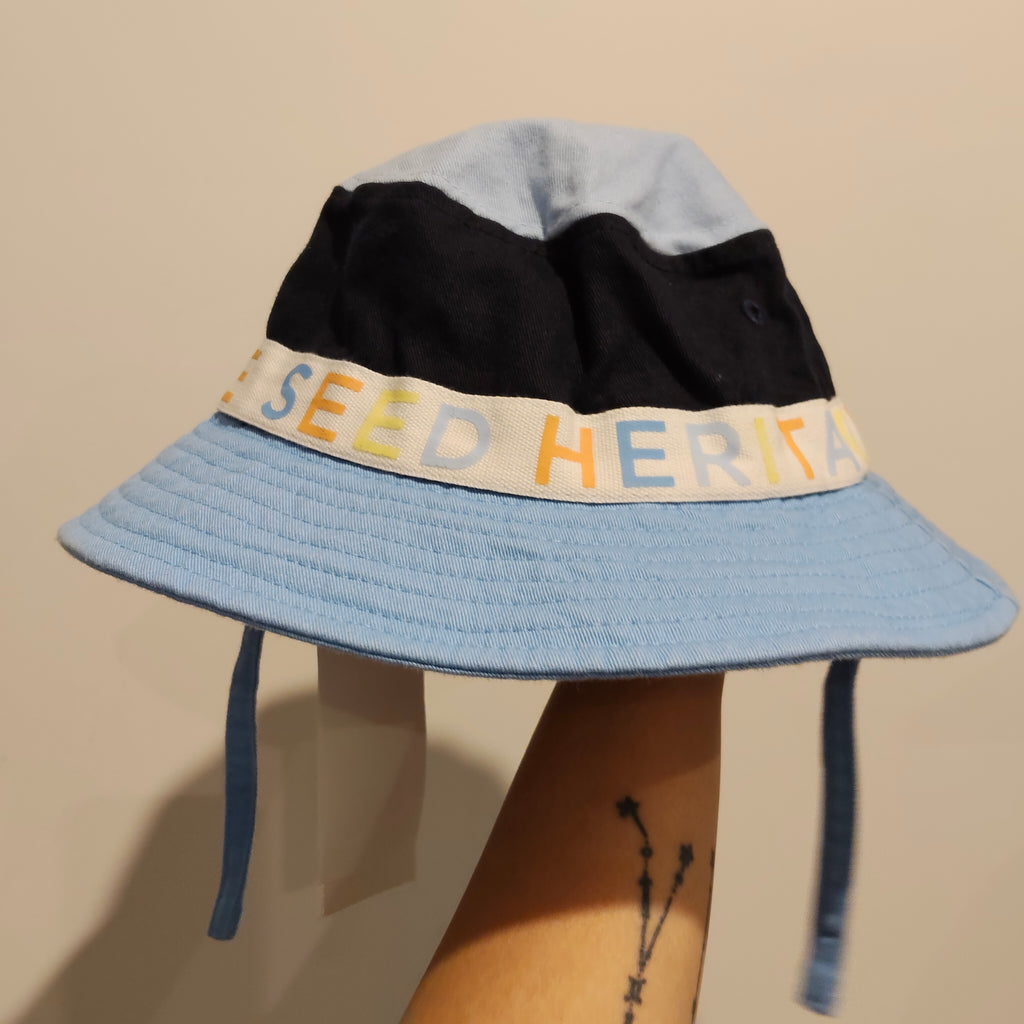 New SEED sun hat size S-M kids 3-6yrs (51-52cm)