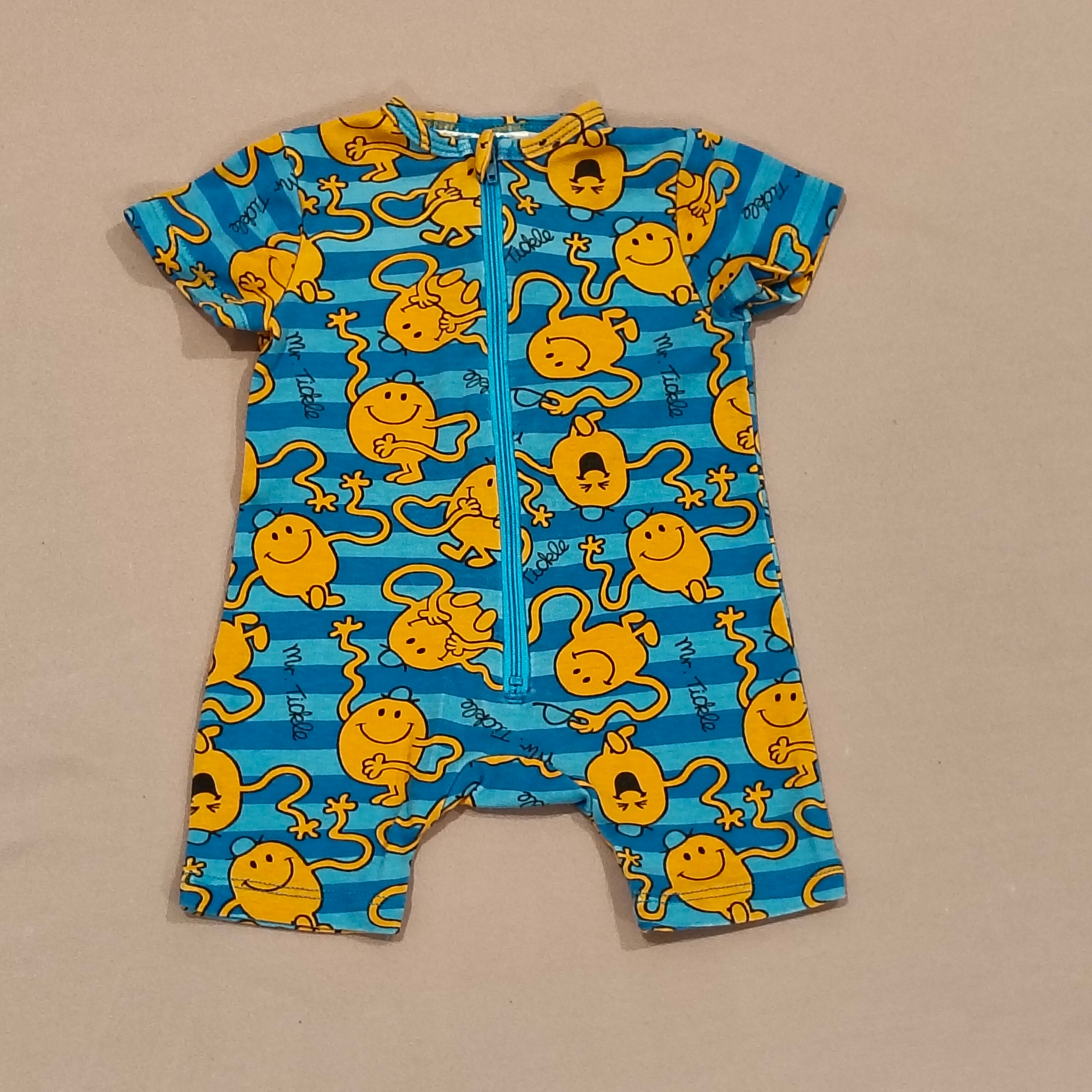 Mr. Tickle short sleeve romper size 0-3m baby