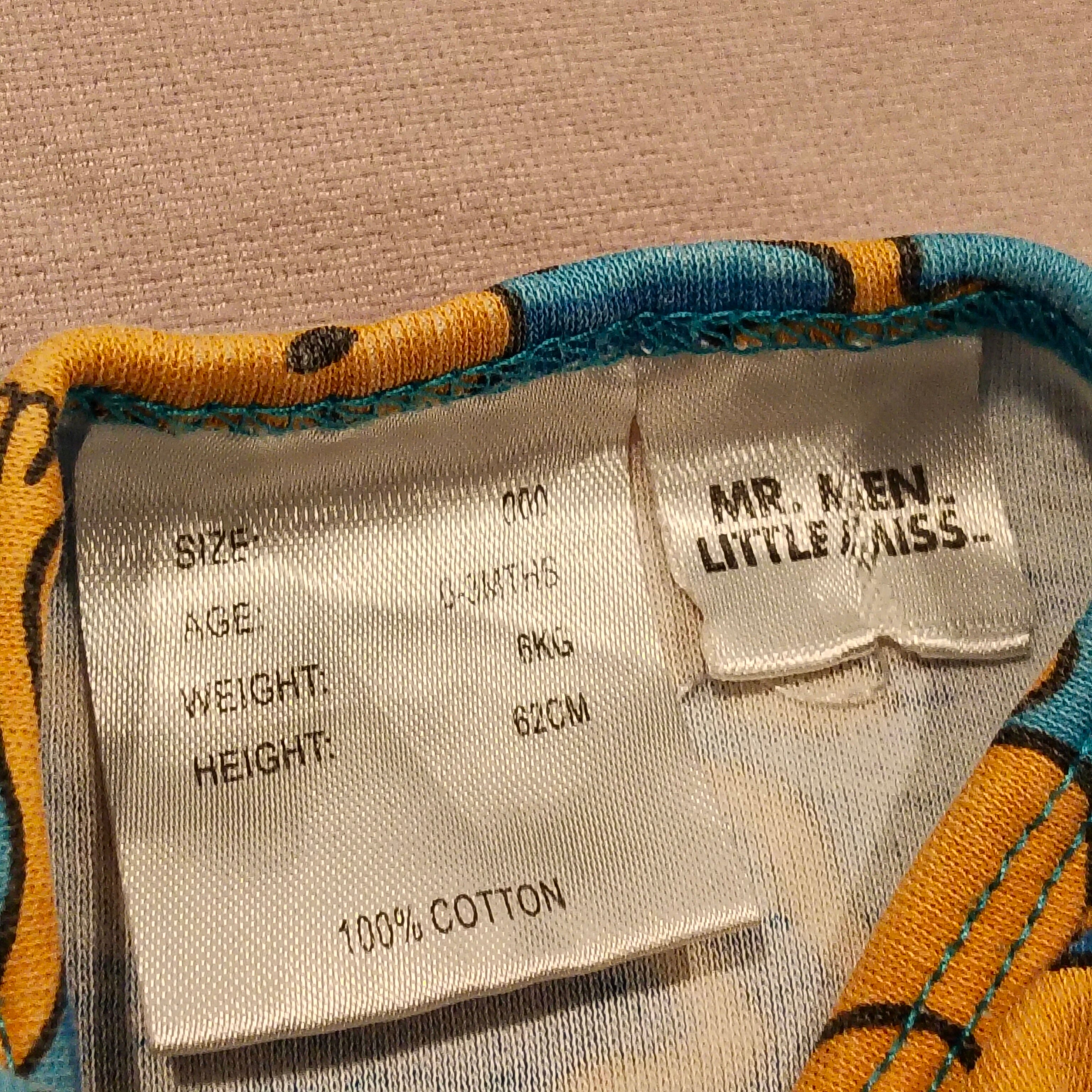 Mr. Tickle short sleeve romper size 0-3m baby