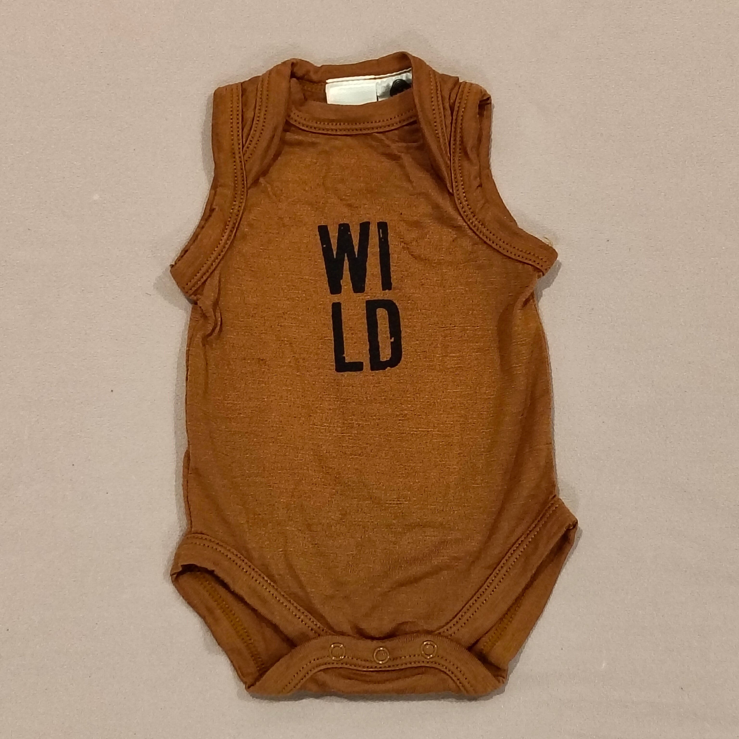 MERINO Teeny Weeny sleeveless bodysuit size 0000 Newborn
