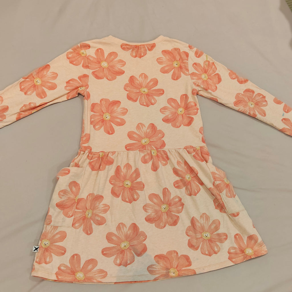 MINTI dress size 8 girls long sleeve (marks)