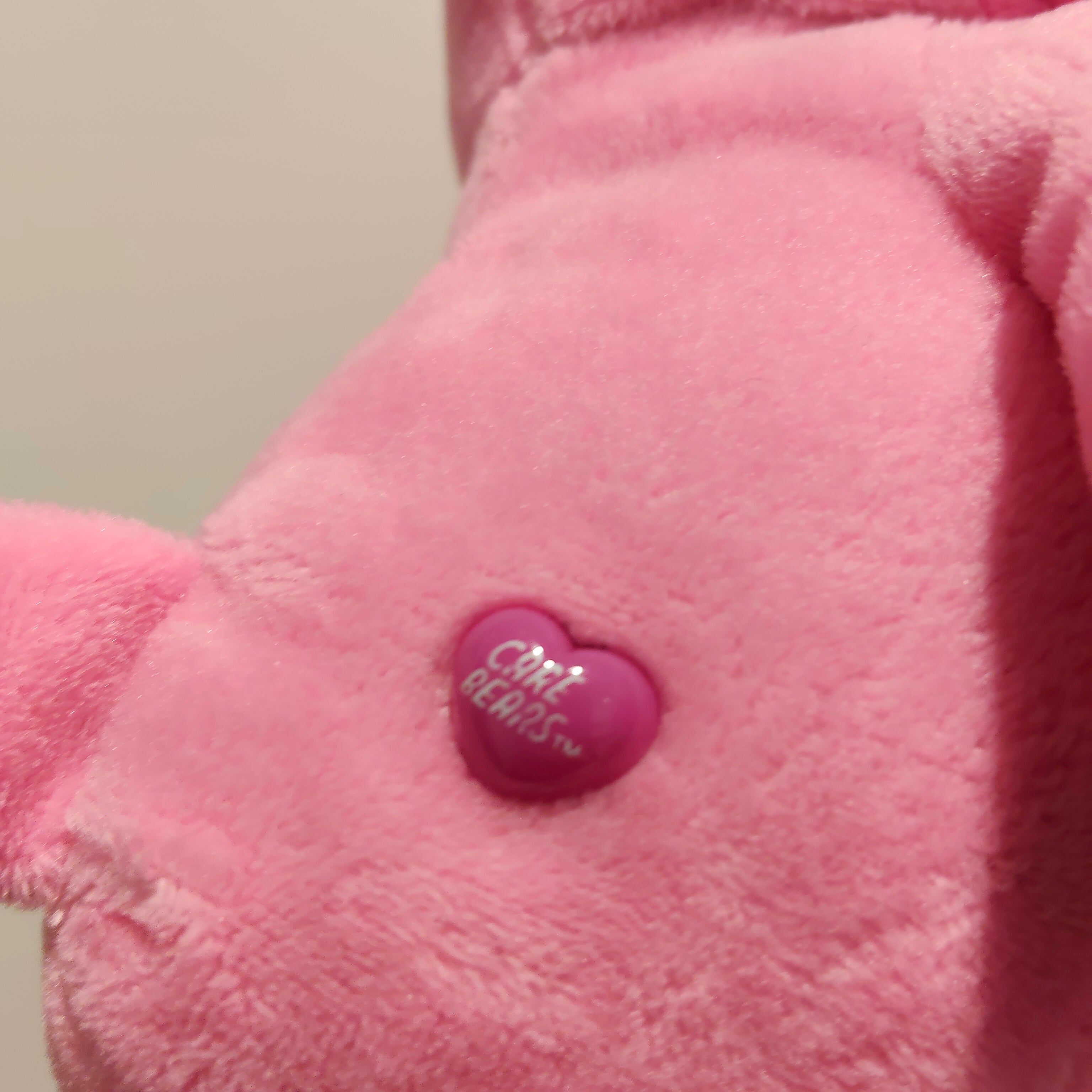 CARE BEAR rainbow pink 23cm