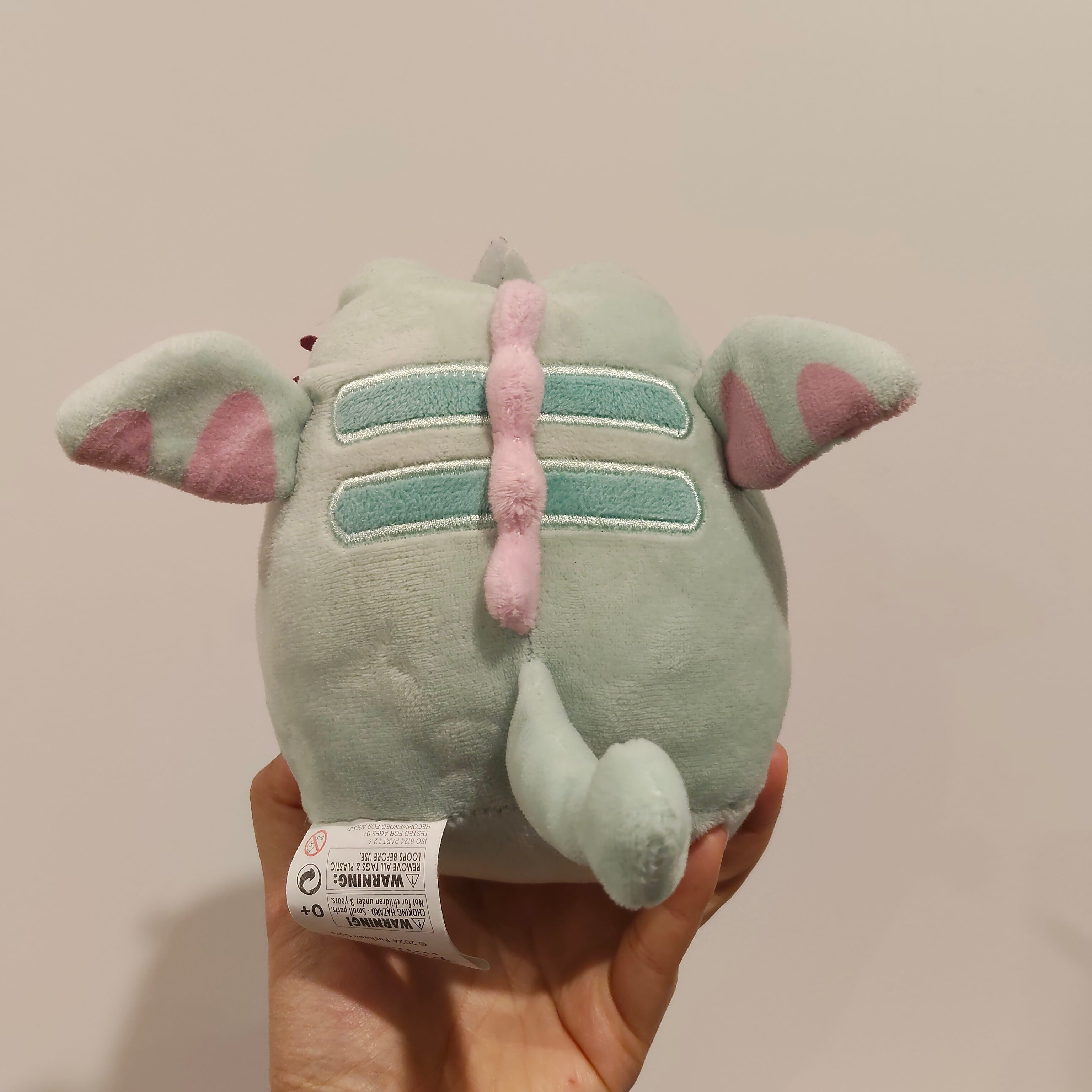 Pusheen the cat dragon pastel green 15cm