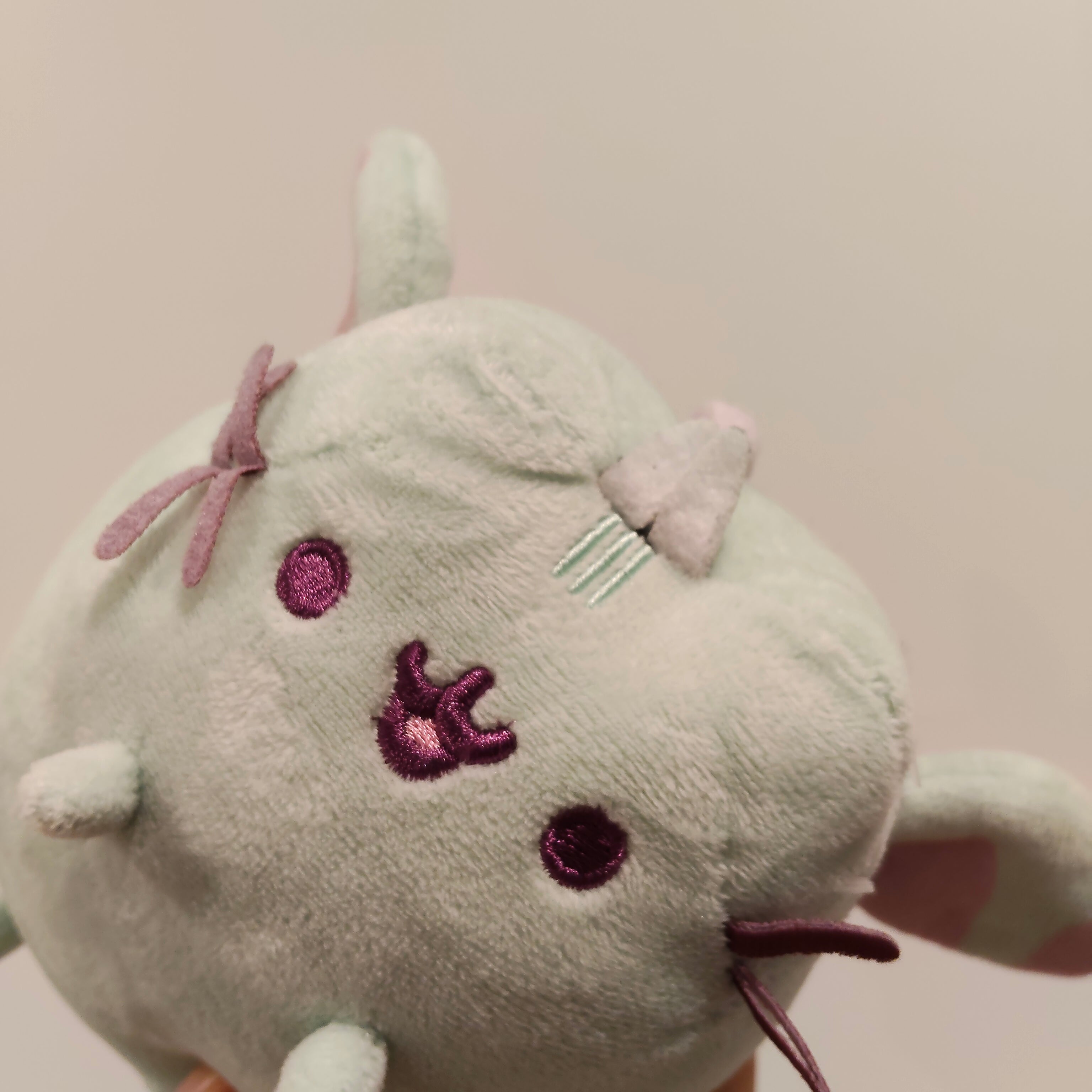 Pusheen the cat dragon pastel green 15cm
